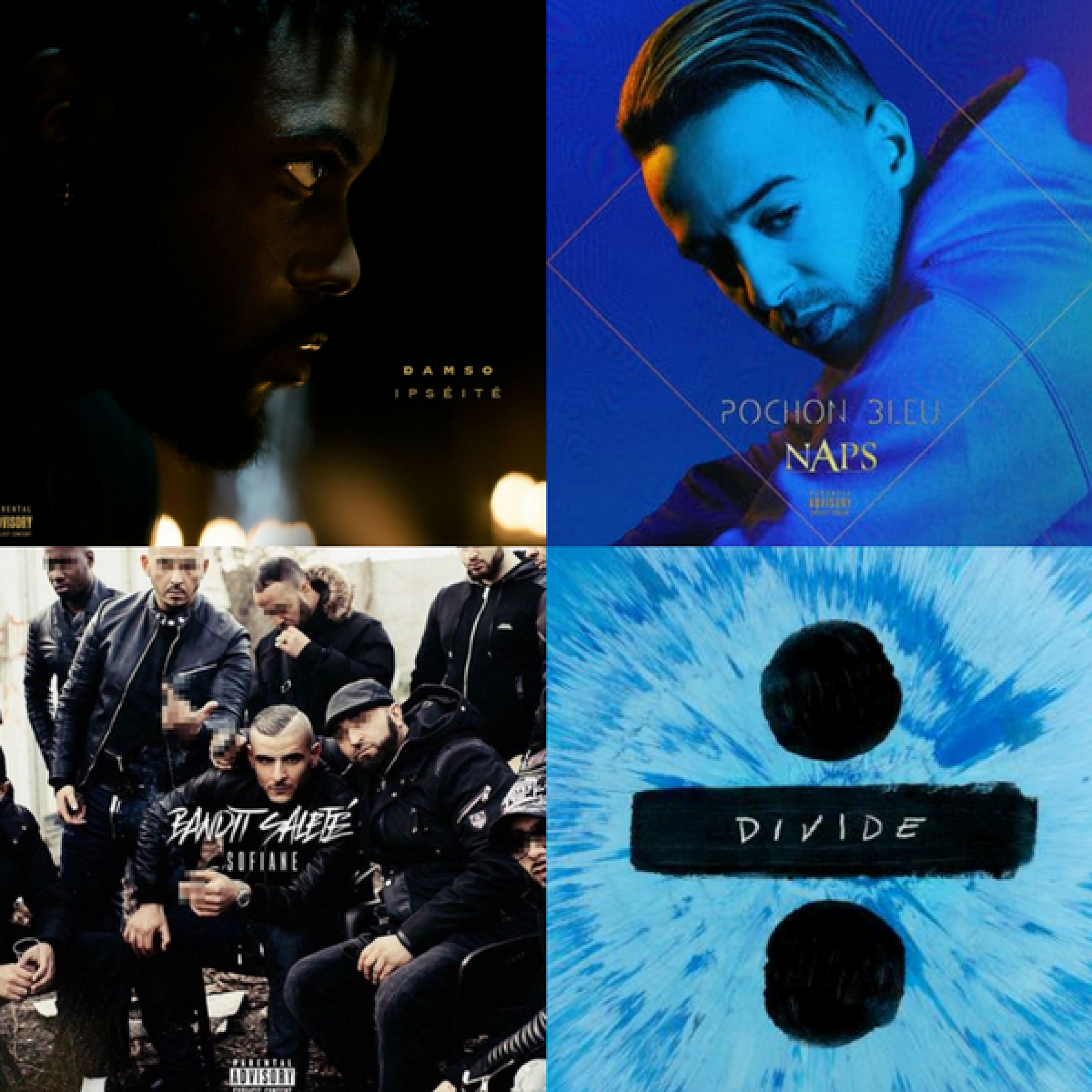 TOP ALBUMS DE LA SEMAINE !