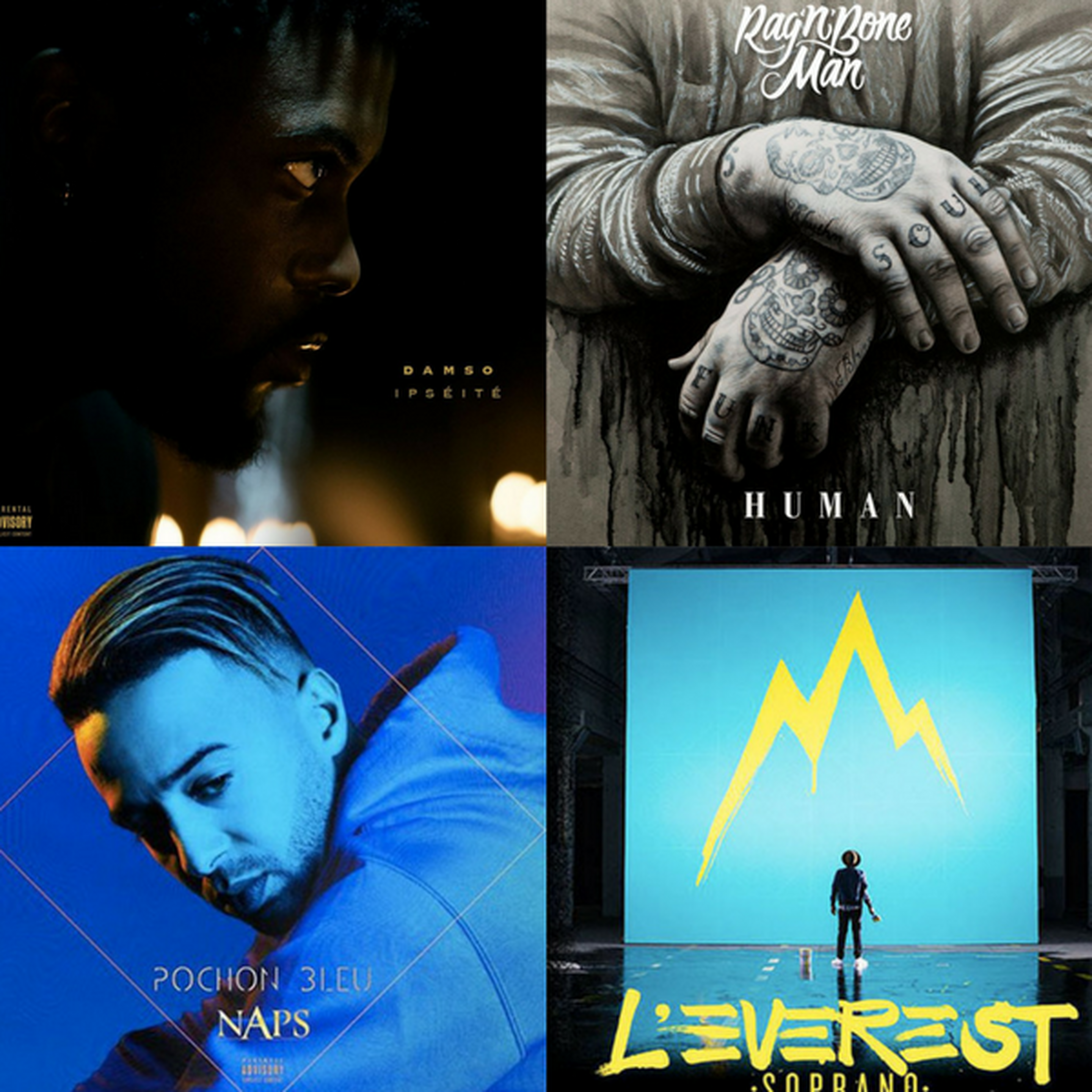 TOP ALBUMS DE LA SEMAINE !