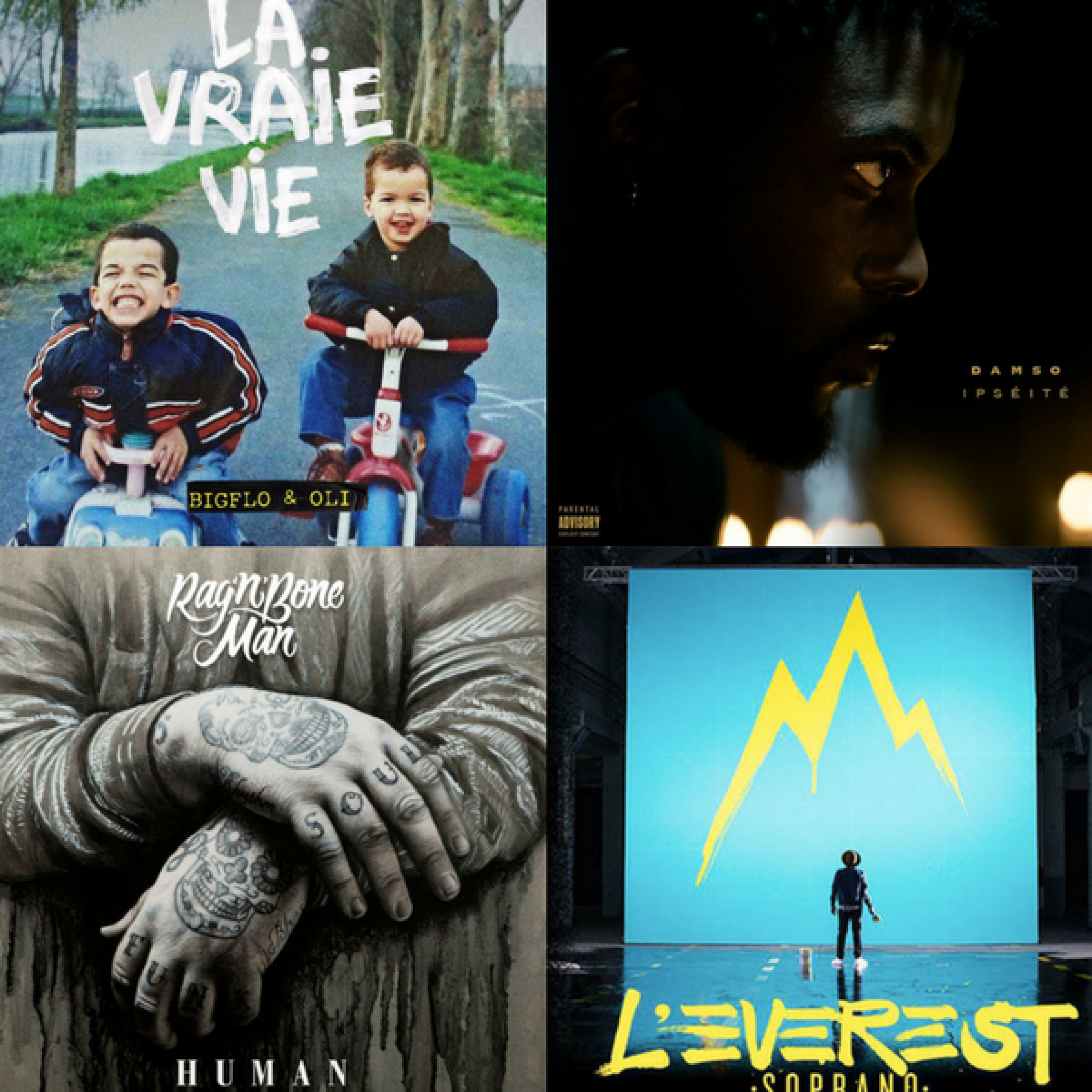 TOP ALBUMS DE LA SEMAINE !