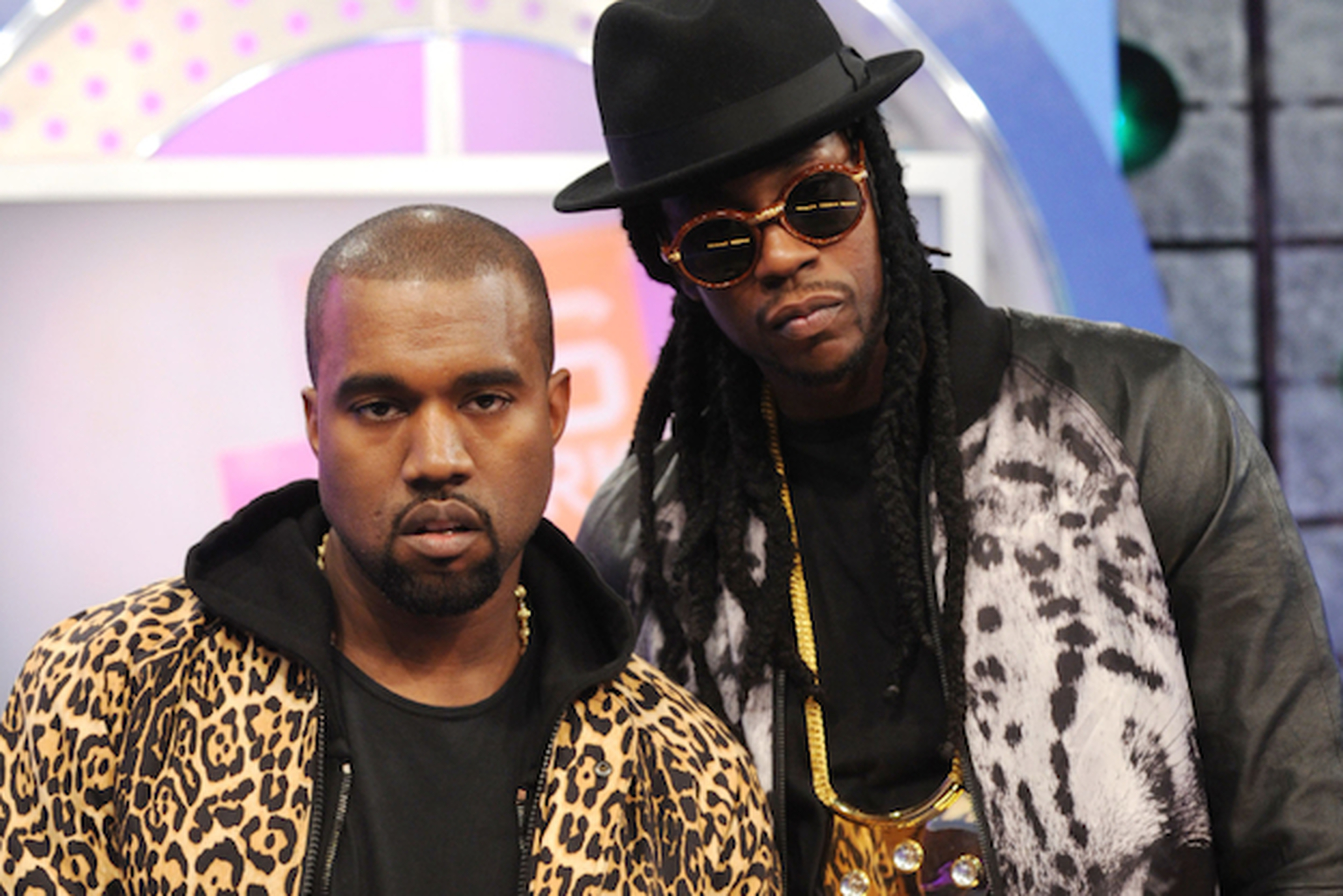 Un petit basket entre Kanye et 2 Chainz ! 