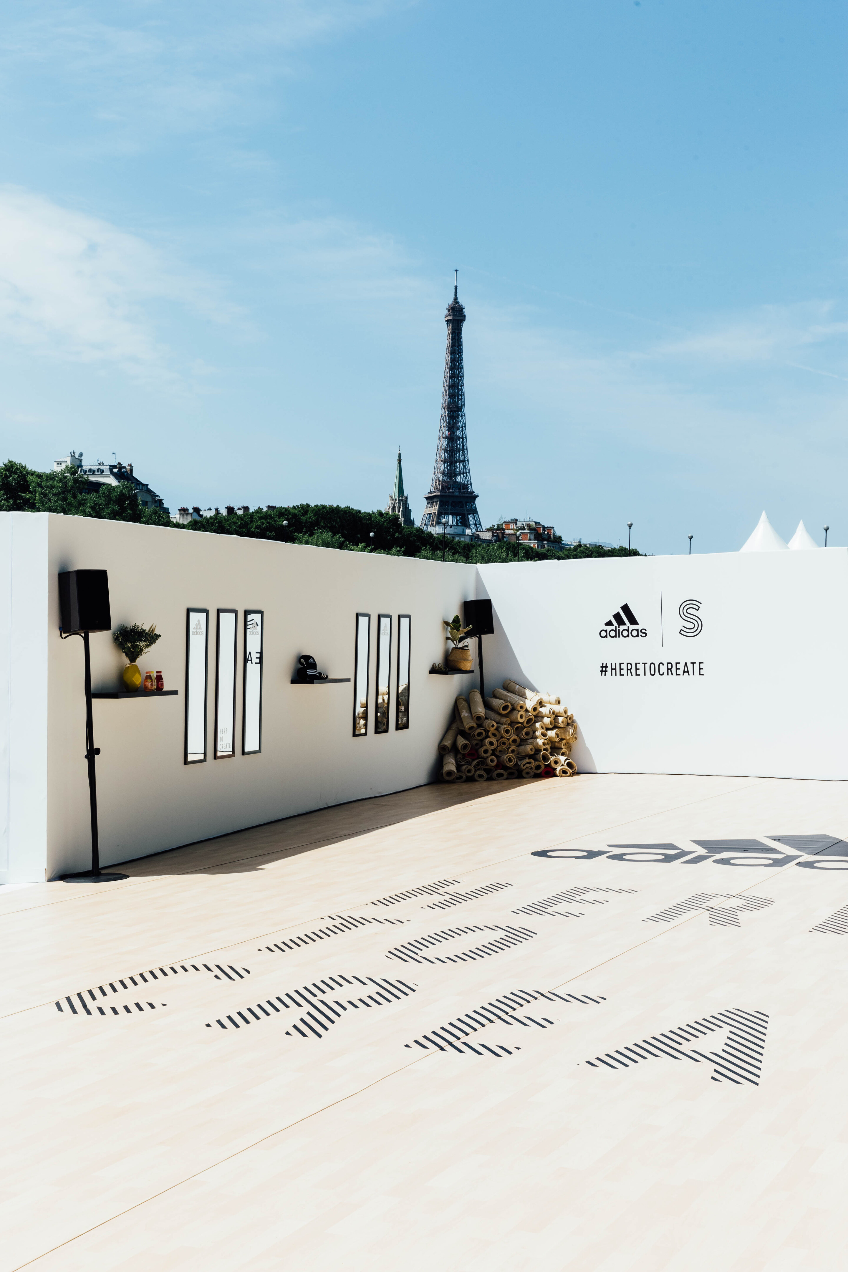 Sport sur les quais avec Adidas X Chez Simone