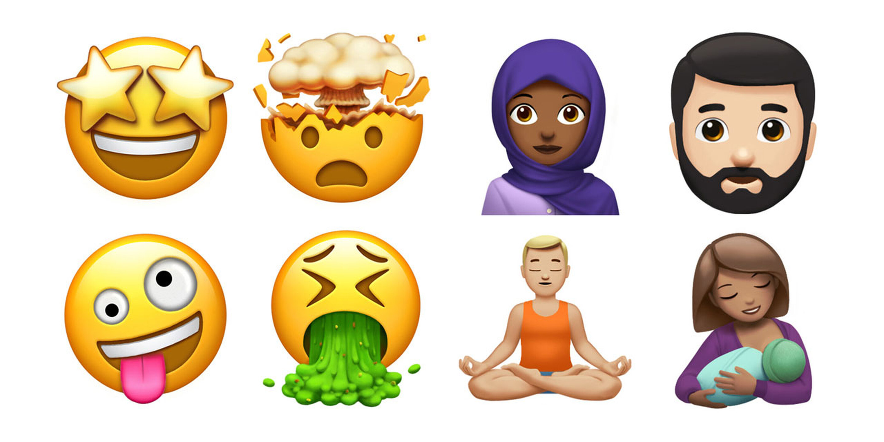 Apple dévoile les nouveaux emojis !