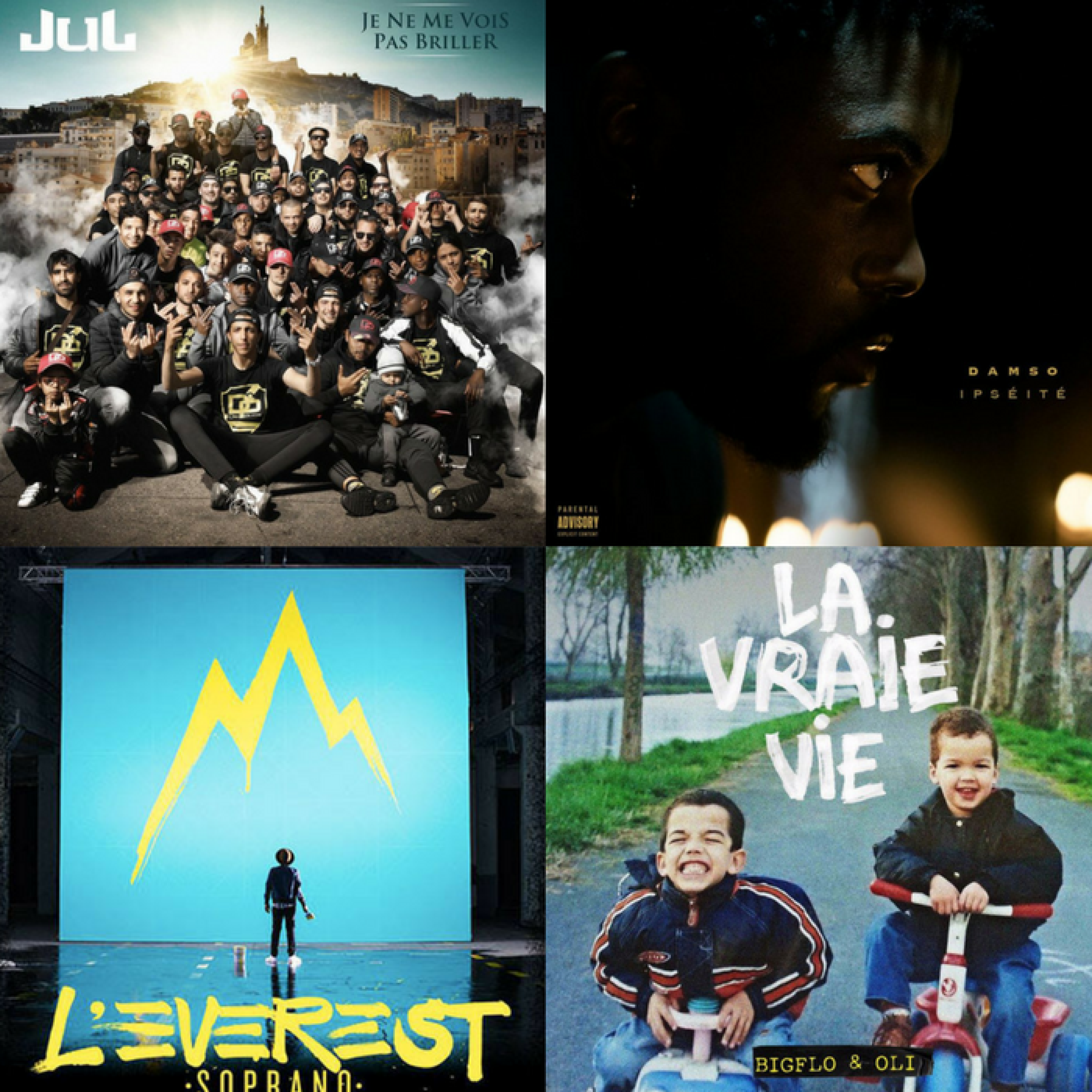 TOP ALBUMS DE LA SEMAINE !