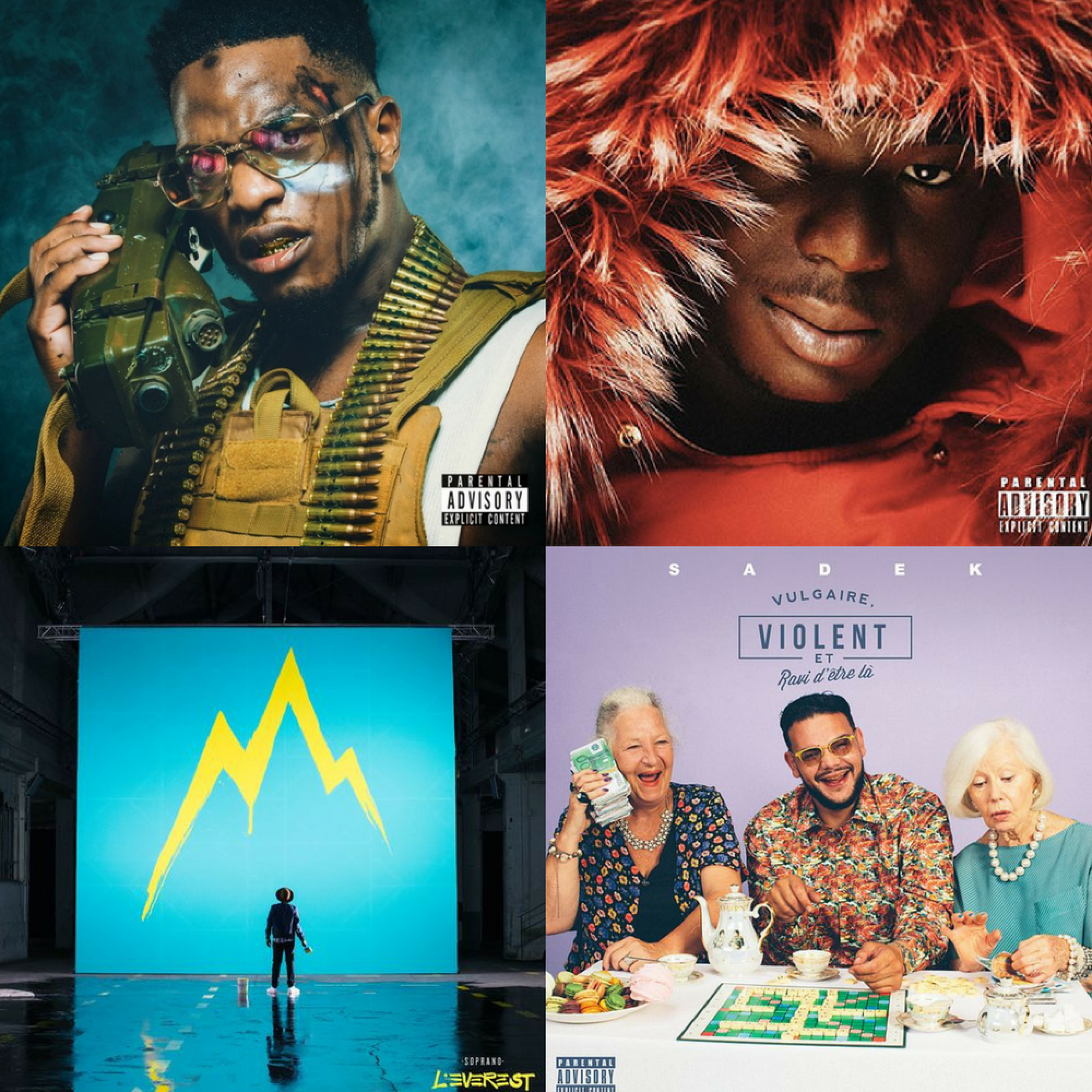 TOP ALBUMS DE LA SEMAINE