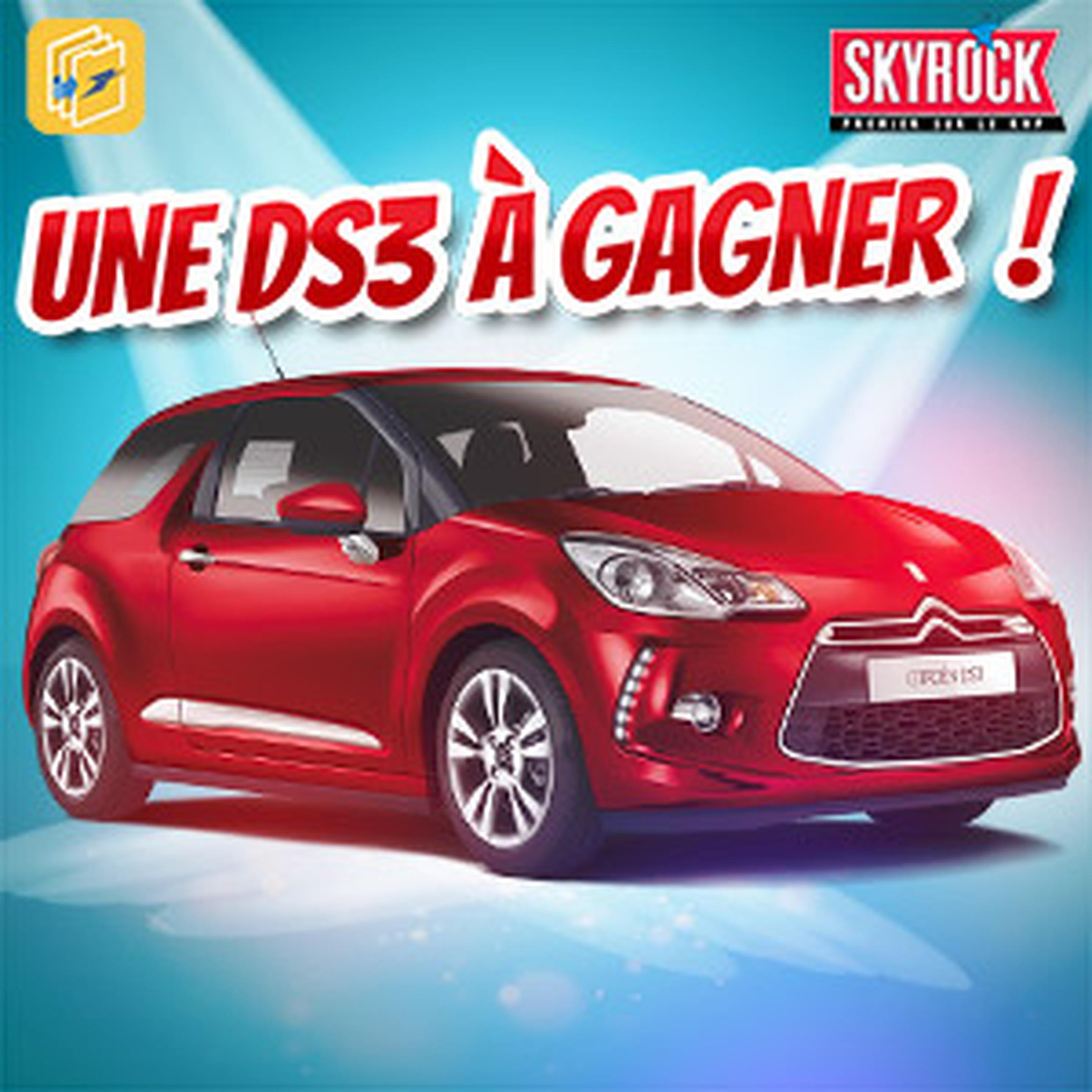 Une DS3 à gagner grâce à l'appli Digiposte+ !