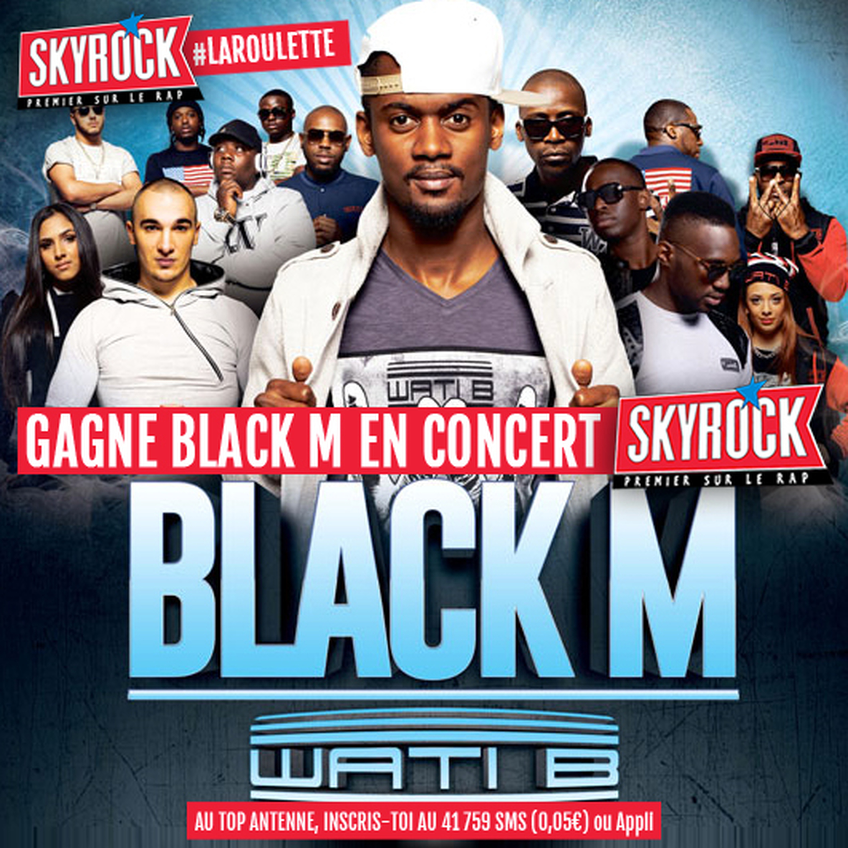 BLACK M EN TOURNEE SKYROCK