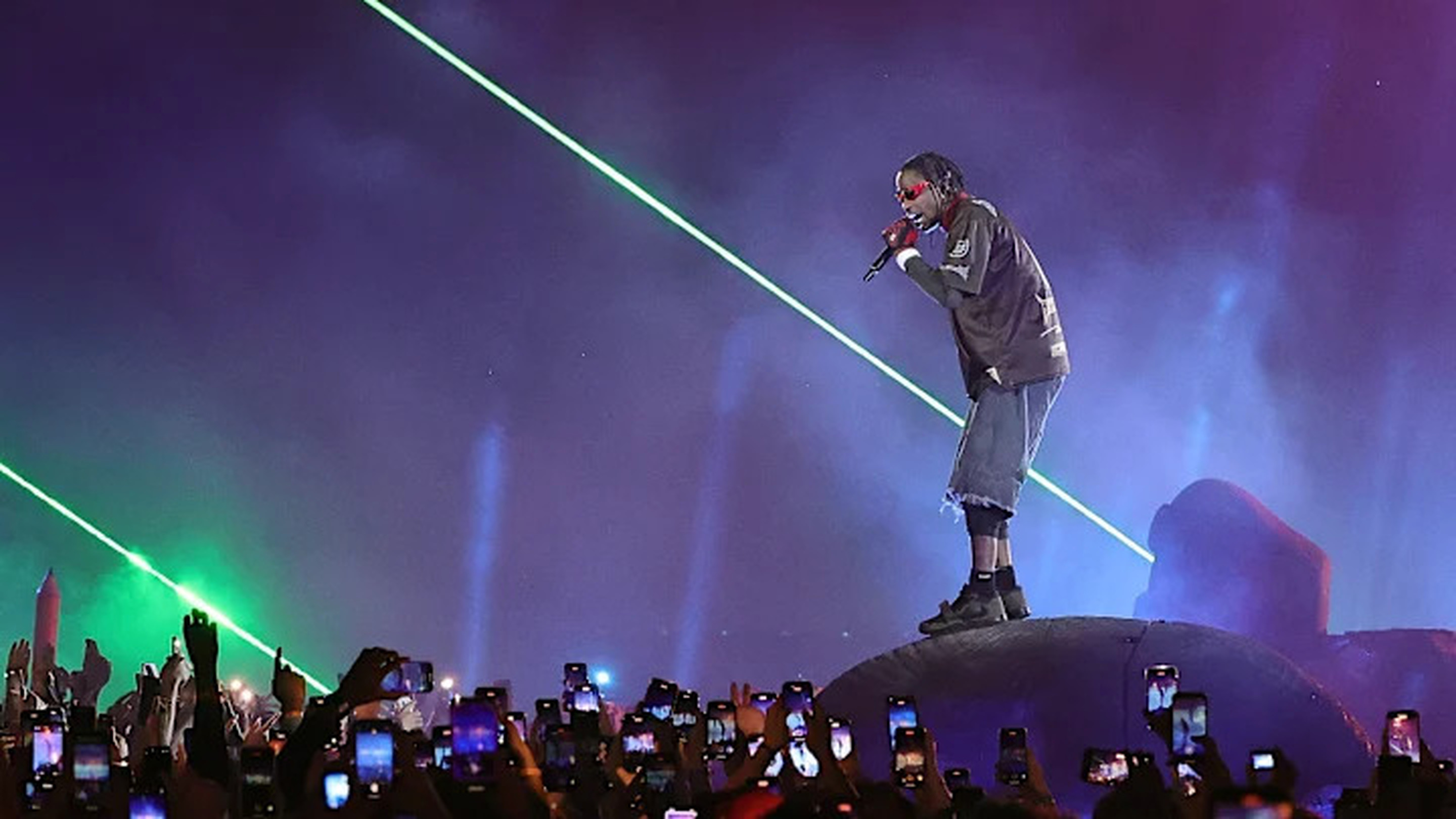 Travis Scott fait le show lors de son apparition à la WWE sur Netflix