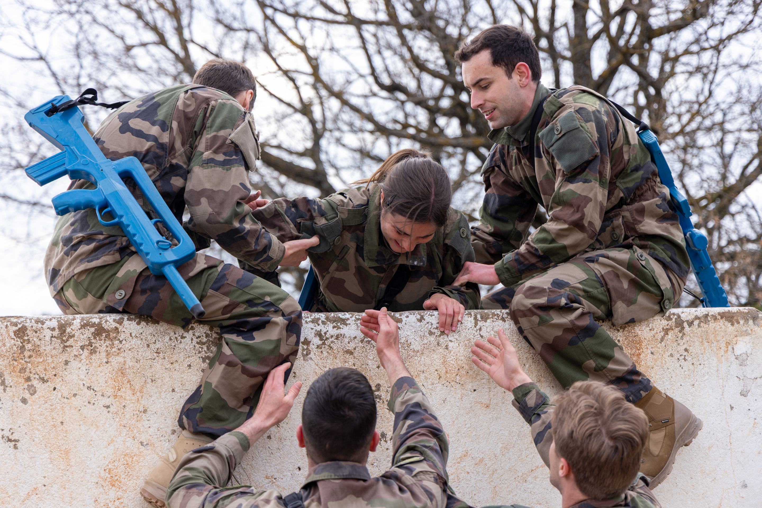 Les élèves de l’Institut National du Service Public en immersion !