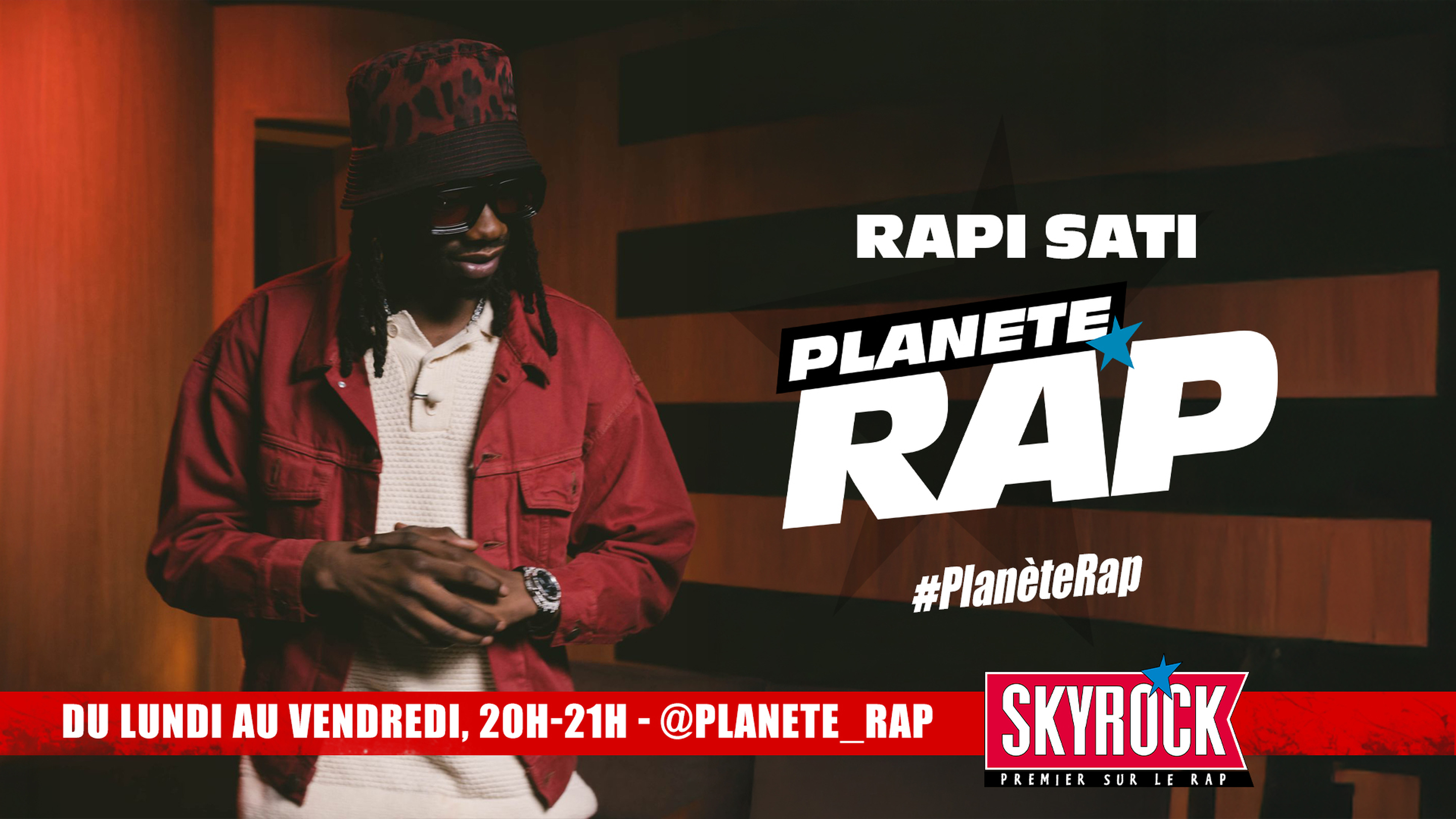 Rapi Sati dans Planète Rap !