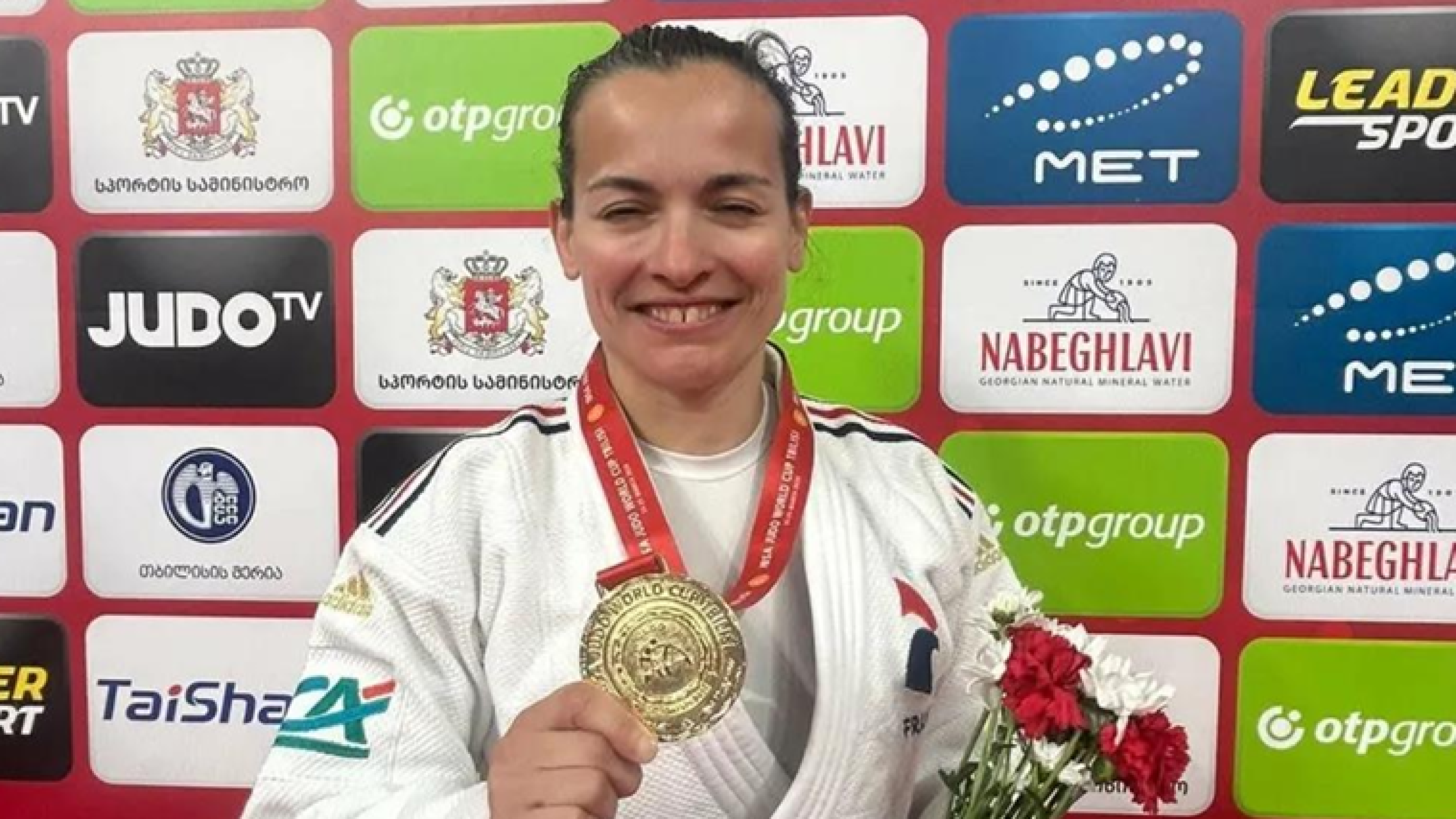 Une judokate en or !