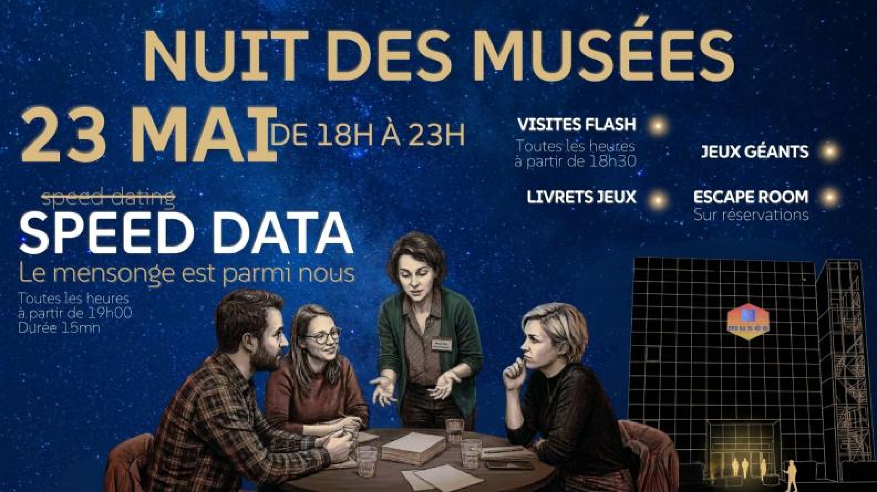 La Nuit européenne des Musées au musée des Transmissions