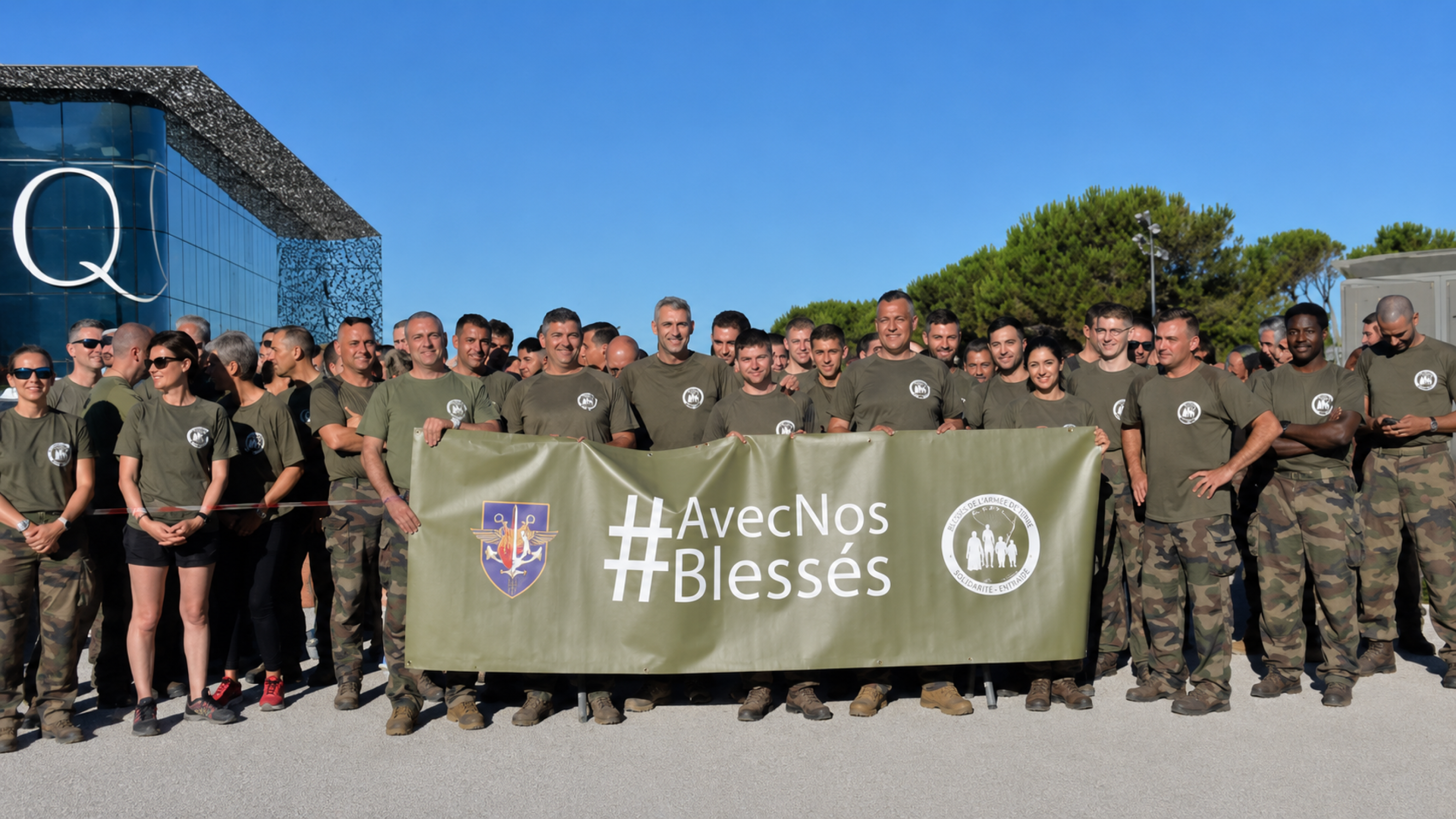 TENIR L’EFFORT AVEC NOS BLESSÉS !