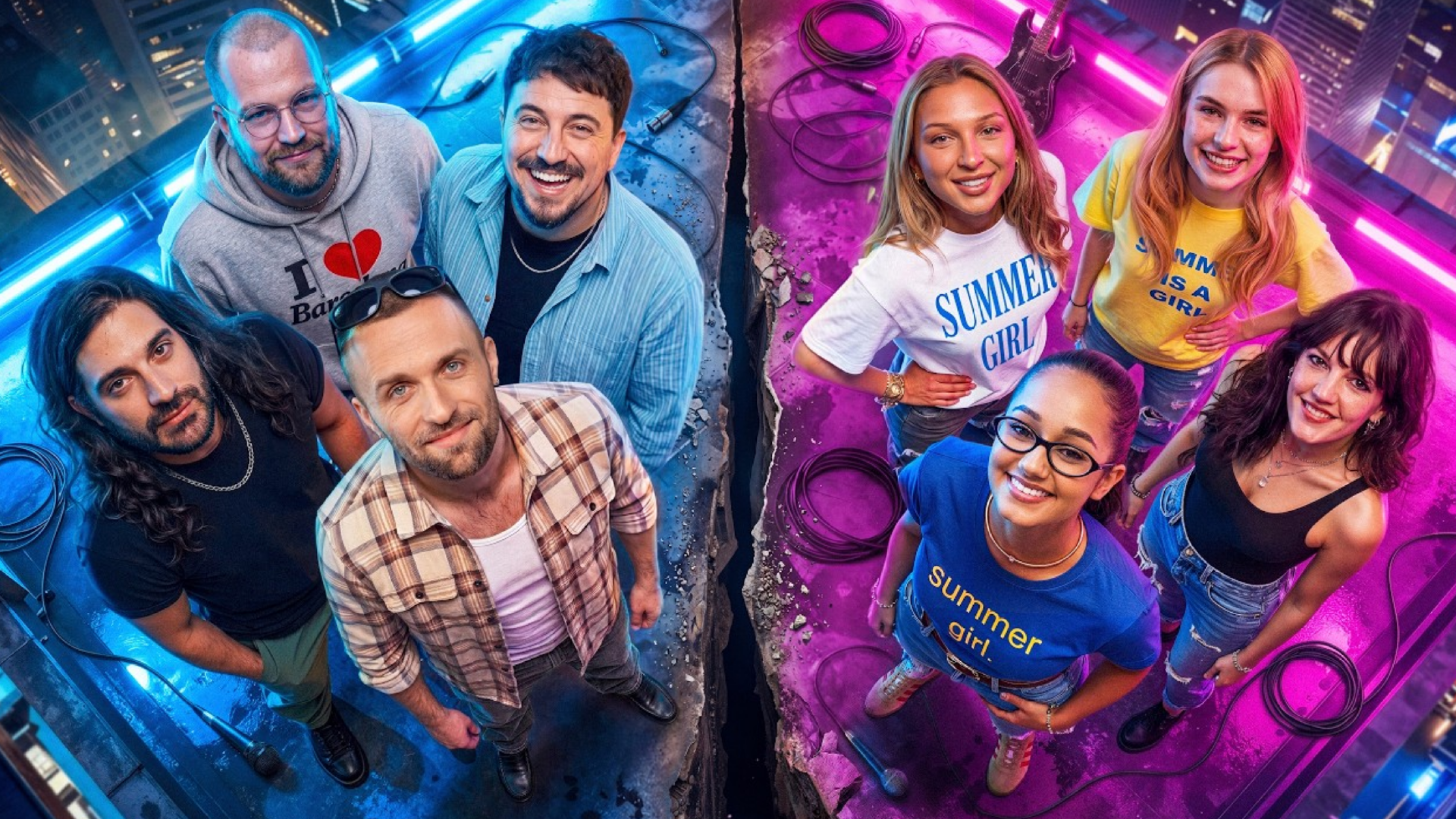 Squeezie relance les HITS de l'été : Boys band vs Girls band !