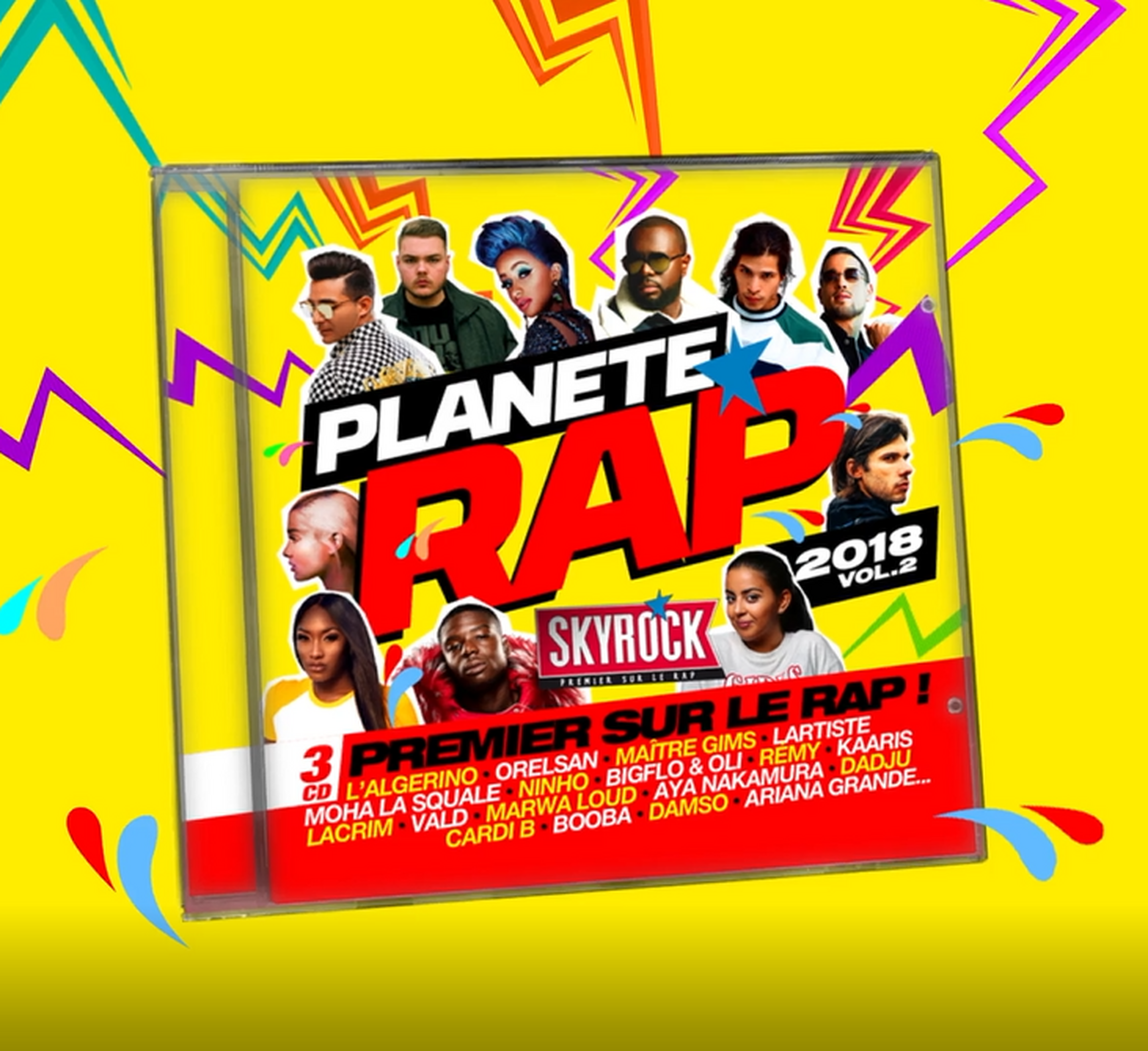La Compil' Planète Rap 2018 Vol.2 est dans les bacs !