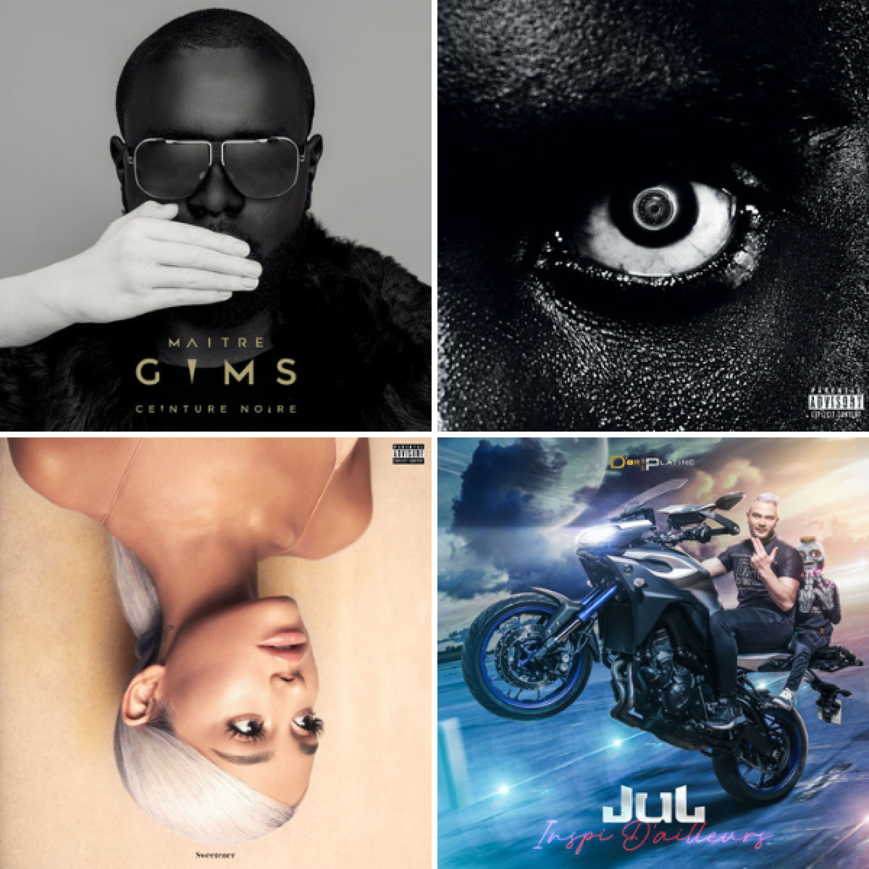 TOP ALBUMS DE LA SEMAINE !
