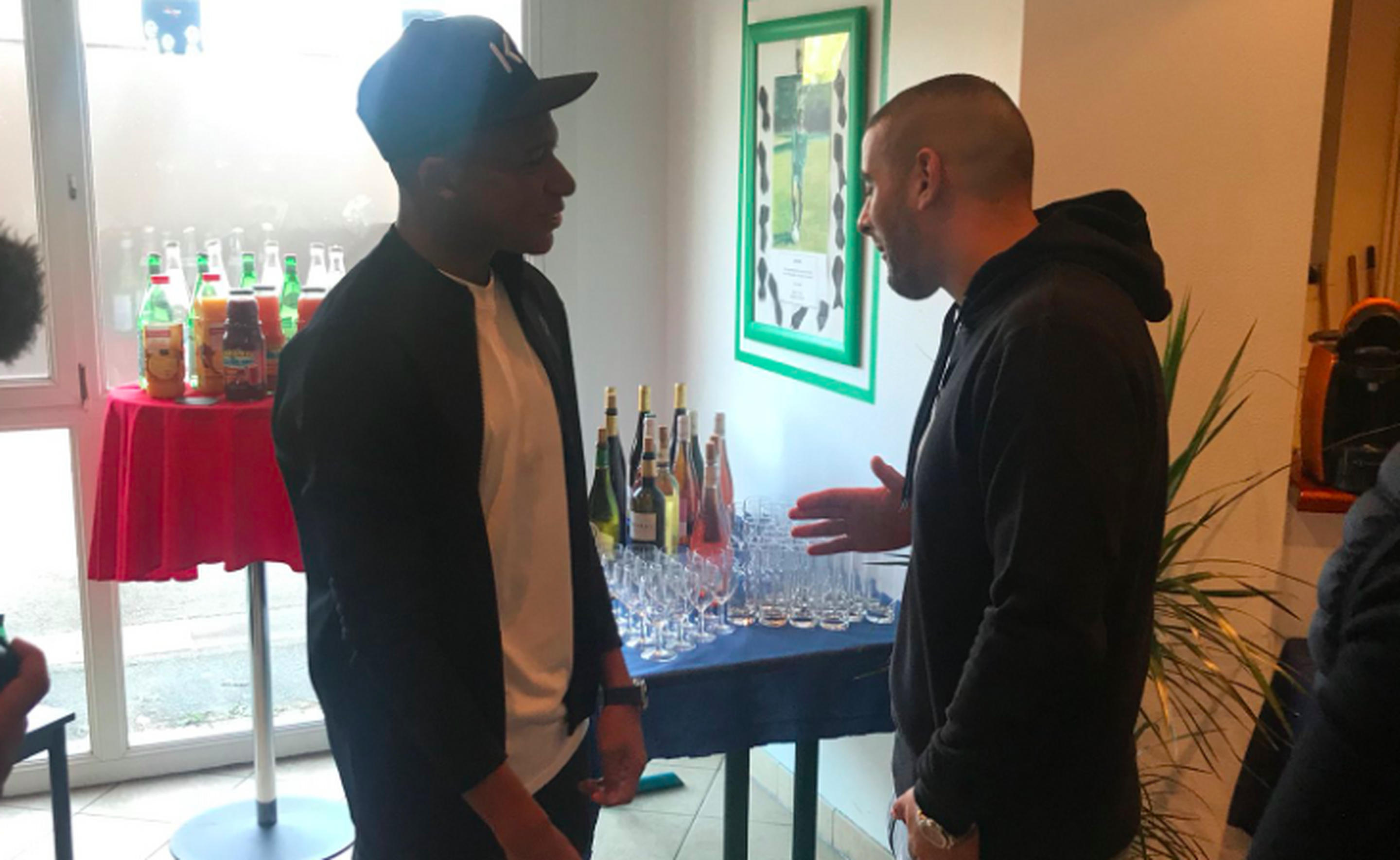 Sofiane rencontre Mbappé !