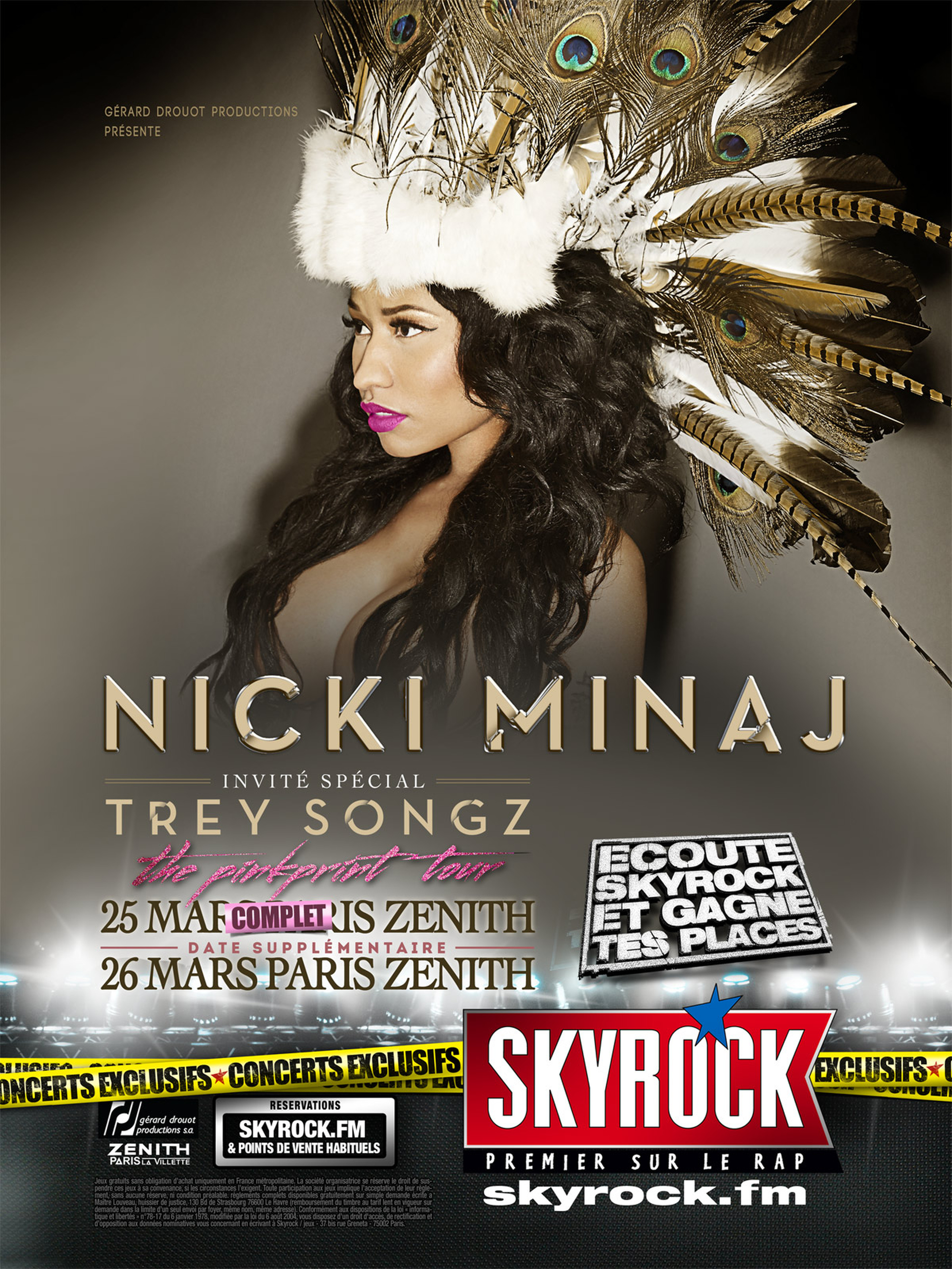 NICKI MINAJ - DATE SUPPLEMENTAIRE !
