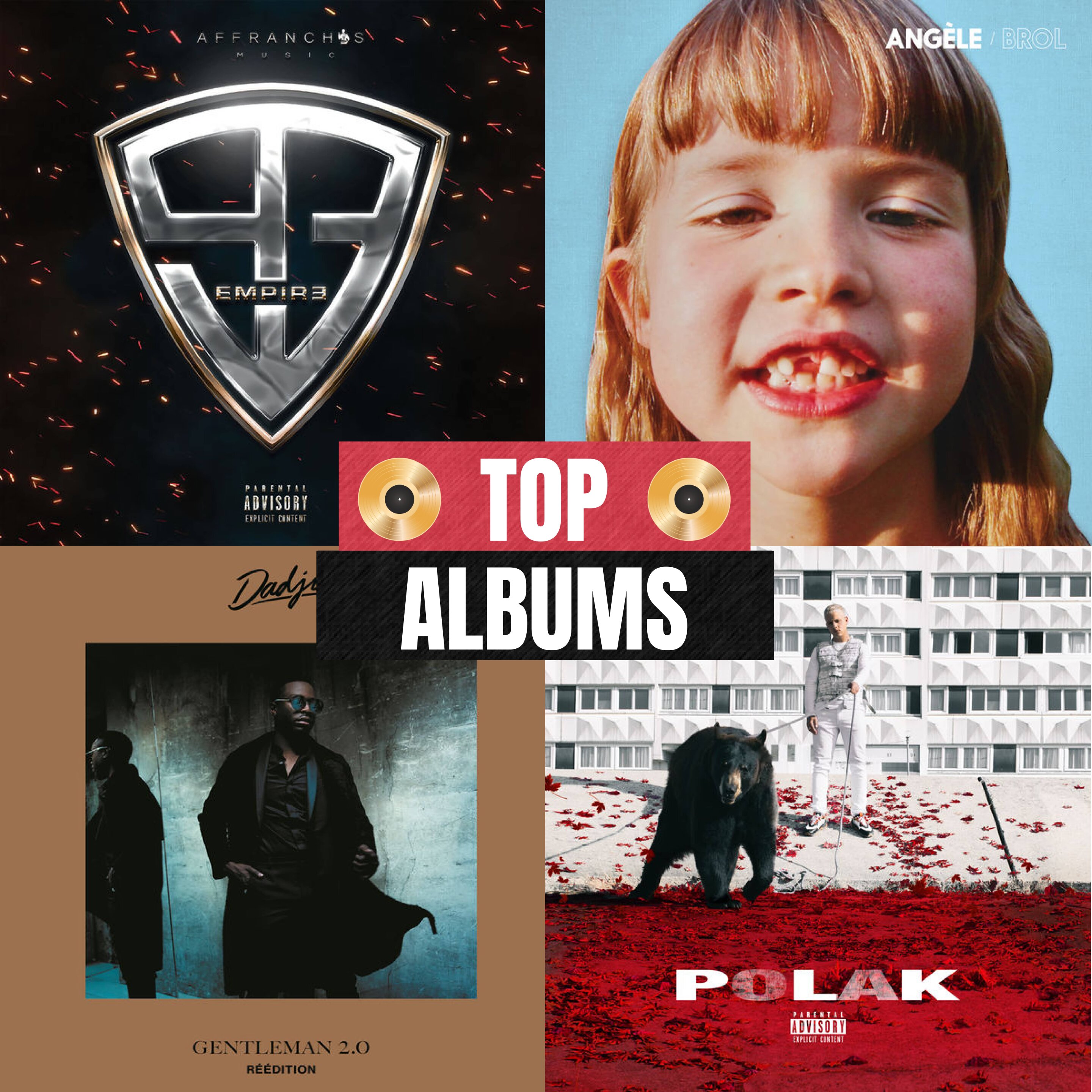 Le TOP ALBUMS de la semaine !