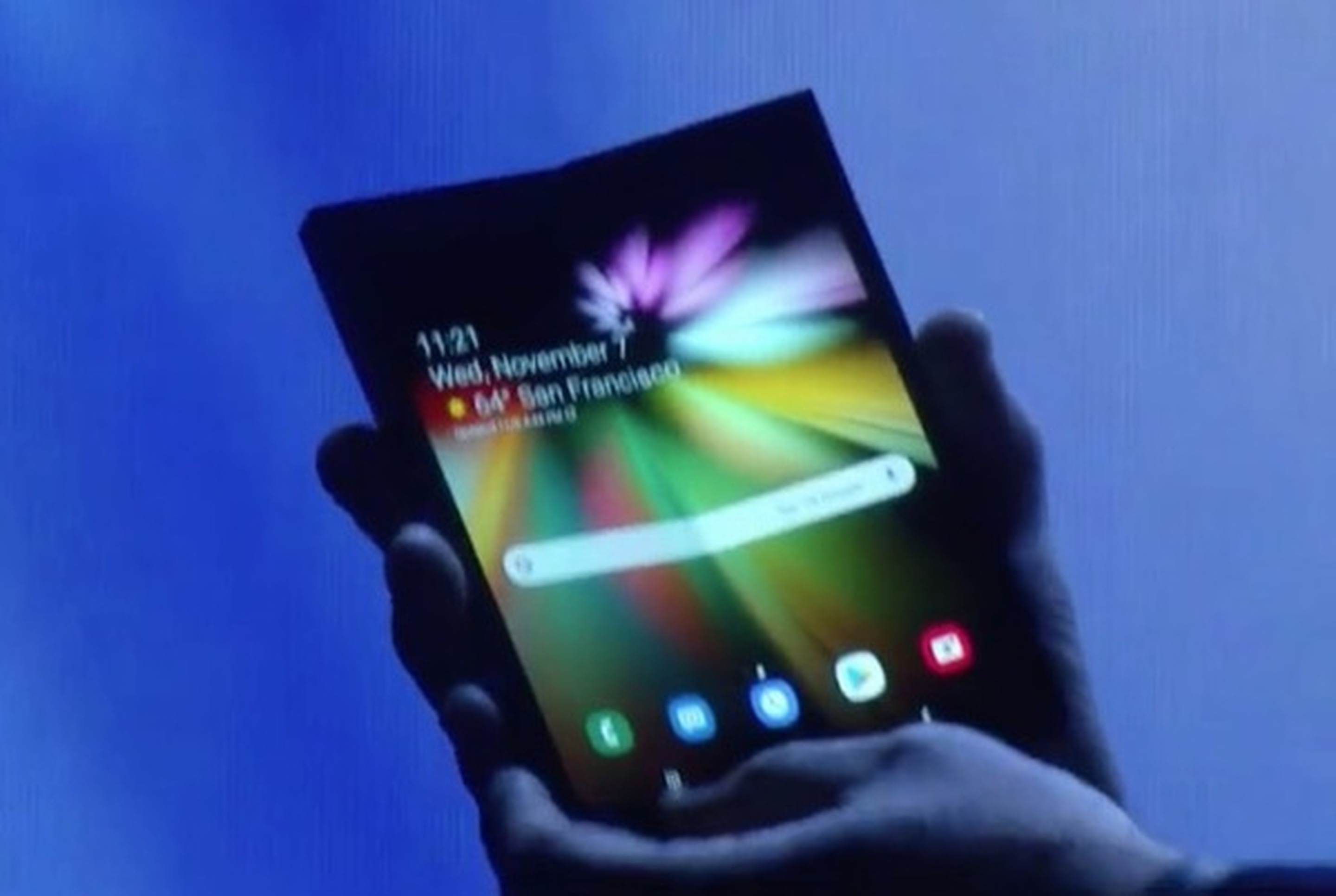 Samsung va sortir un téléphone pliable !