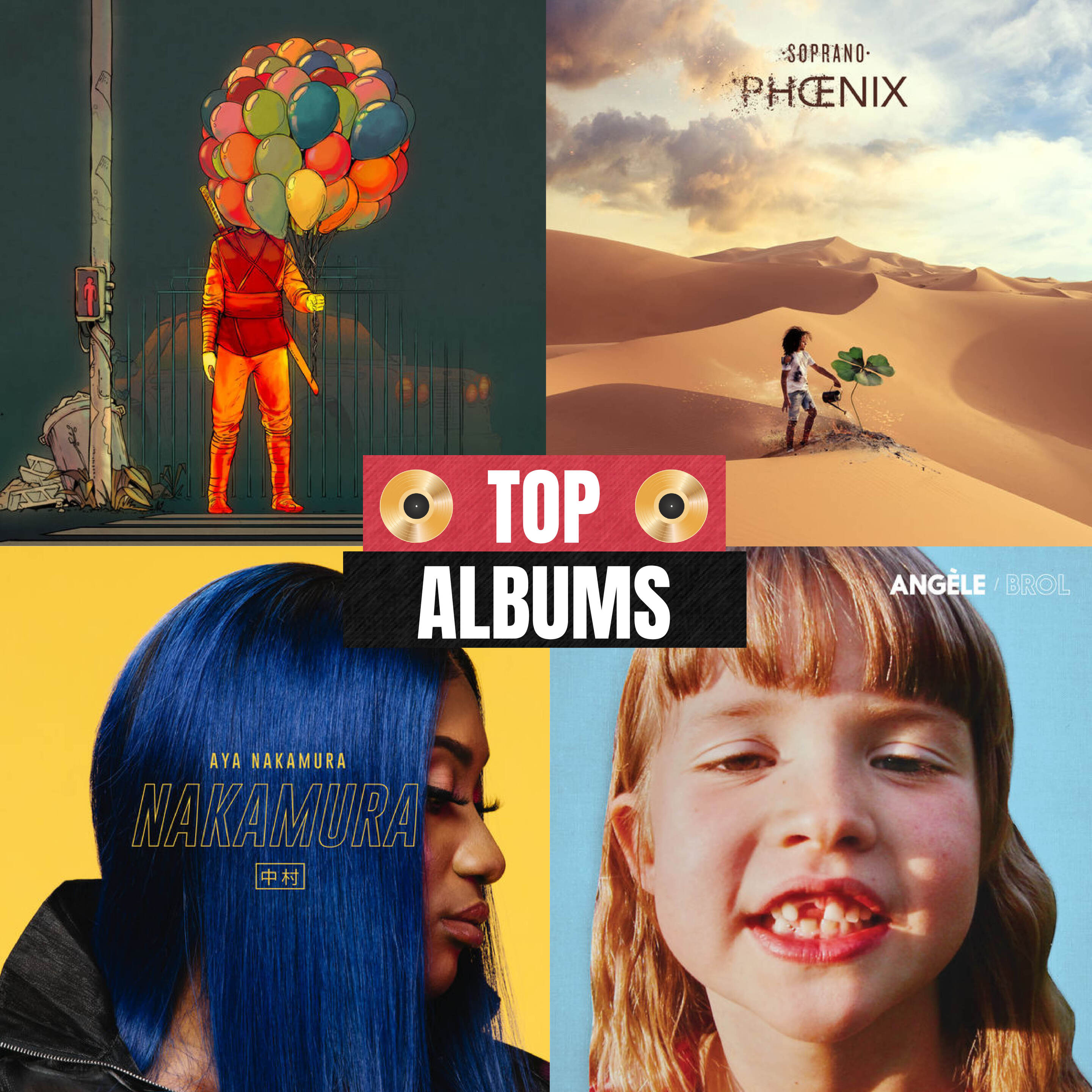 Le TOP ALBUMS de la semaine !