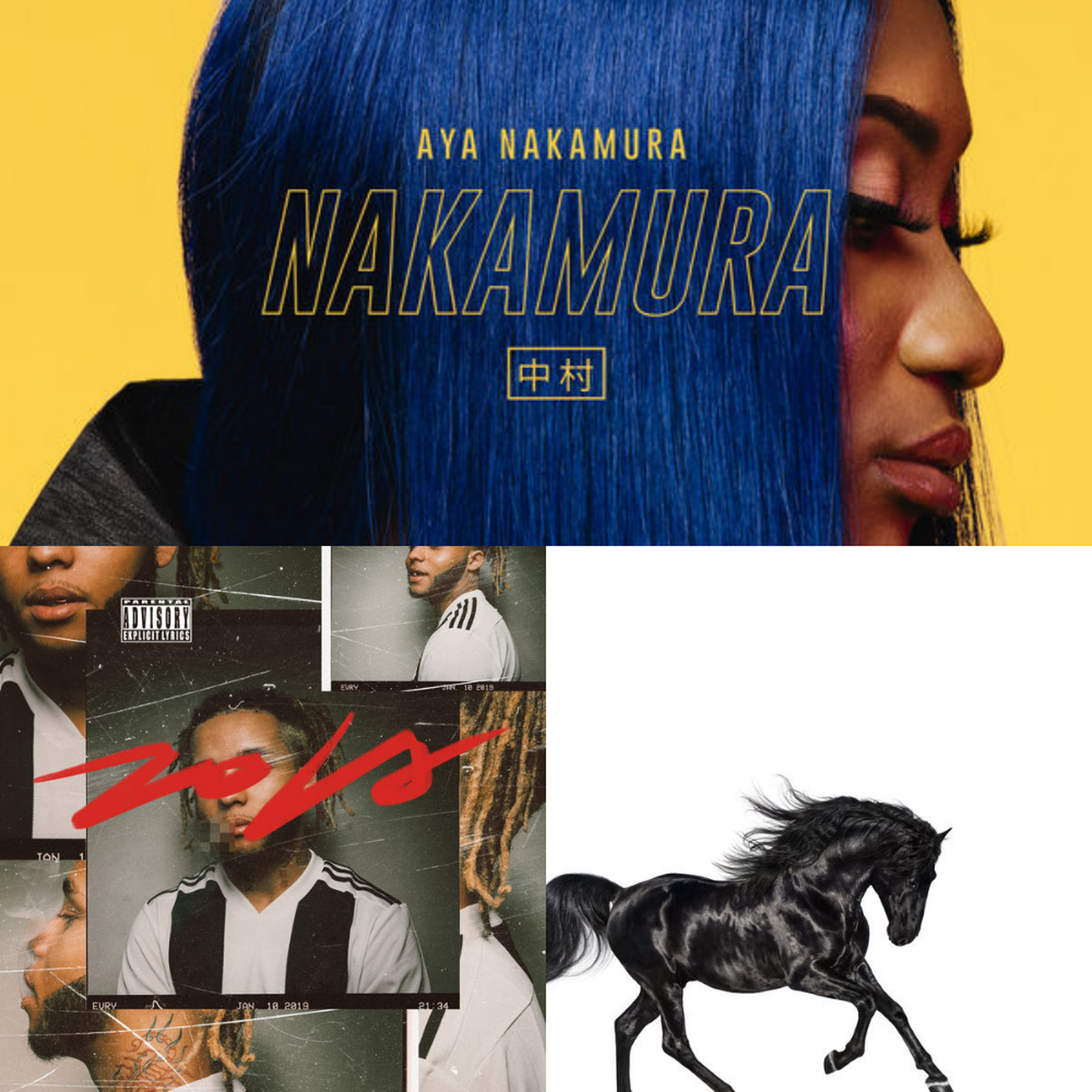 Aya Nakamura, Zola et Lil Nas X en Playlist !