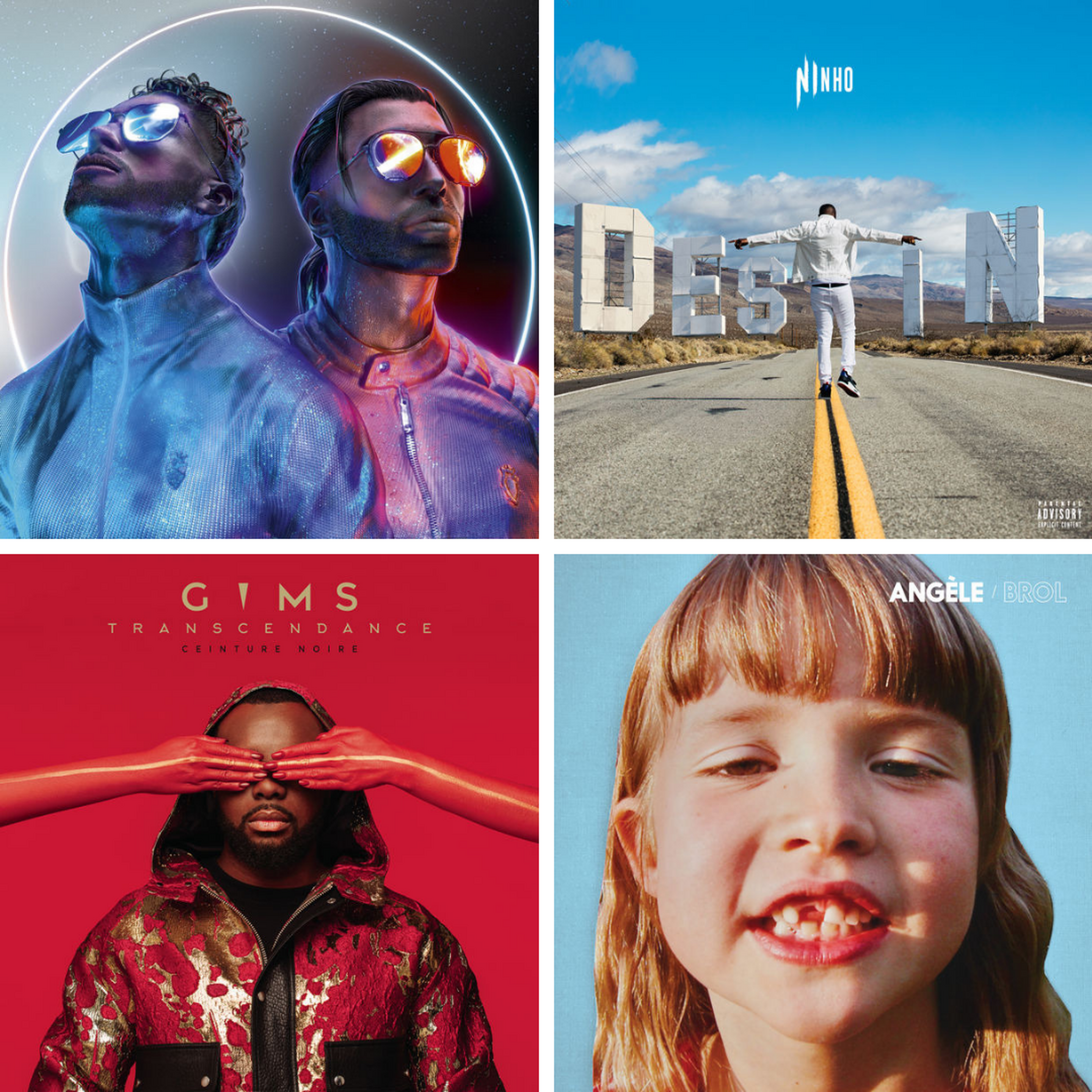 Le top albums de la semaine !
