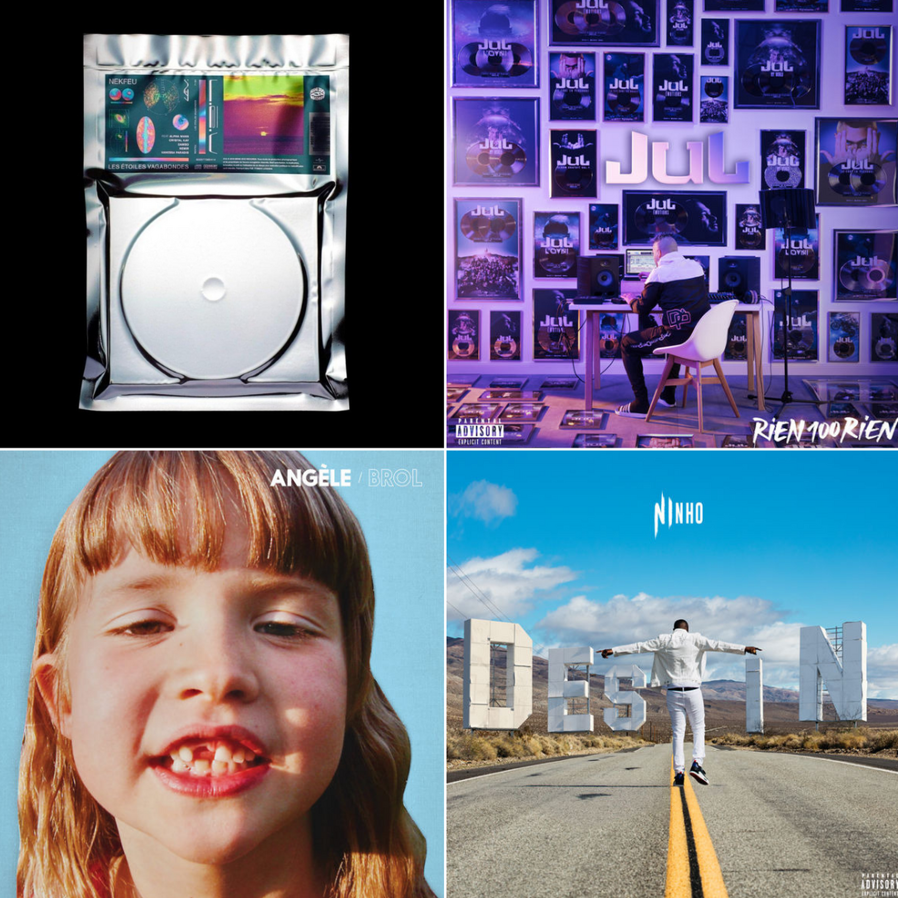 Le top album de la semaine 