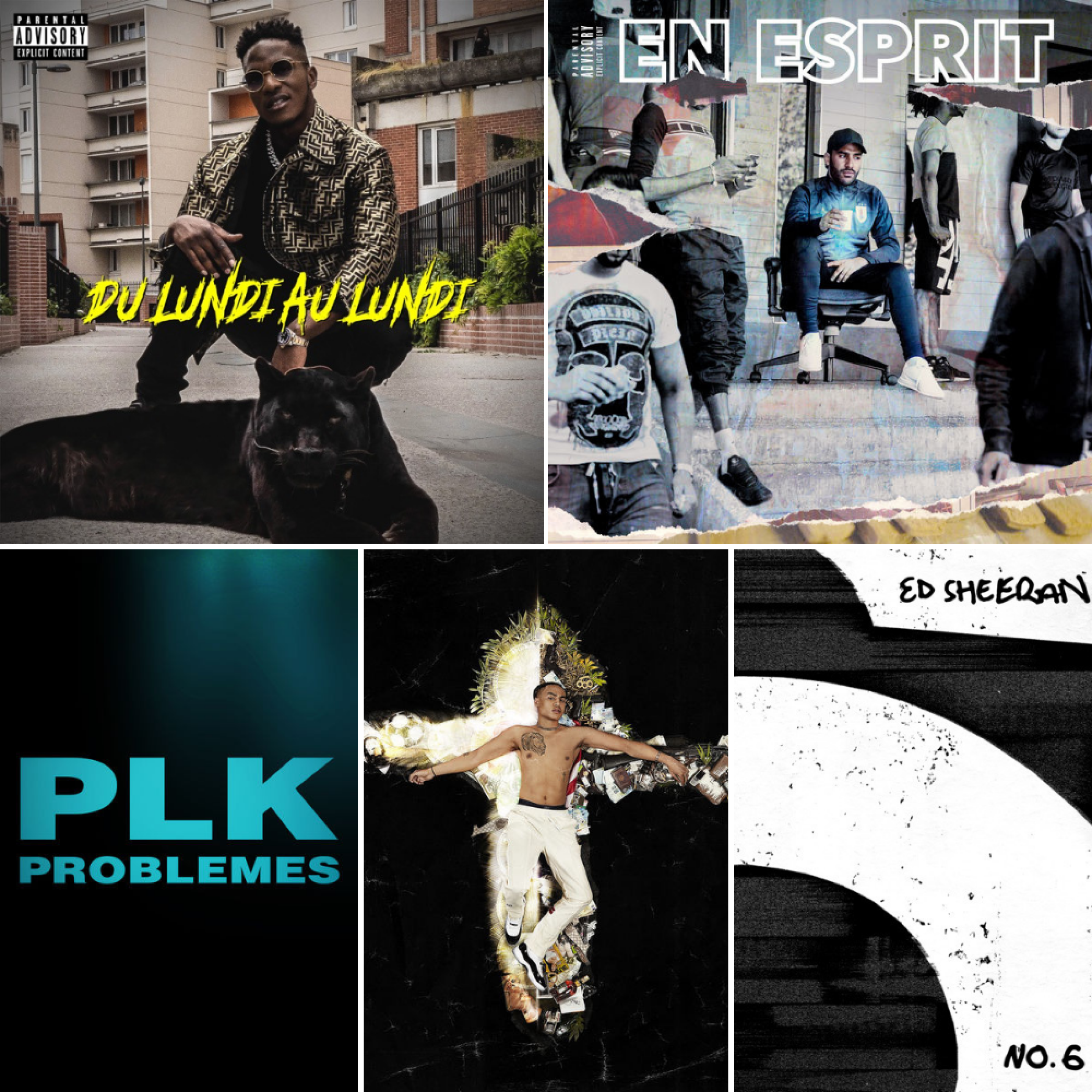 Niska, Heuss l'enfoiré, Oboy et Ed Sheeran en playlist !