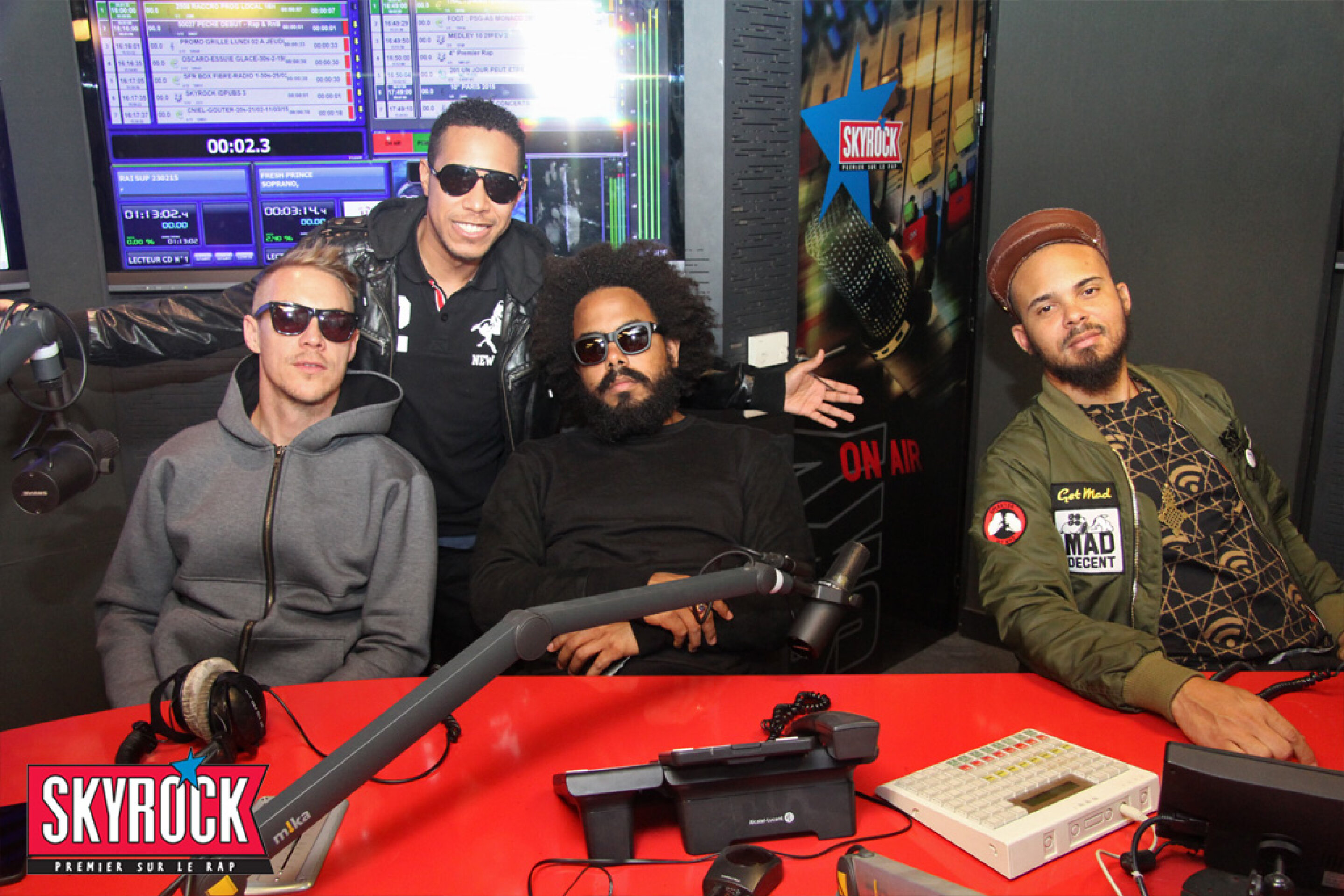 M'rik interview MAJOR LAZER !