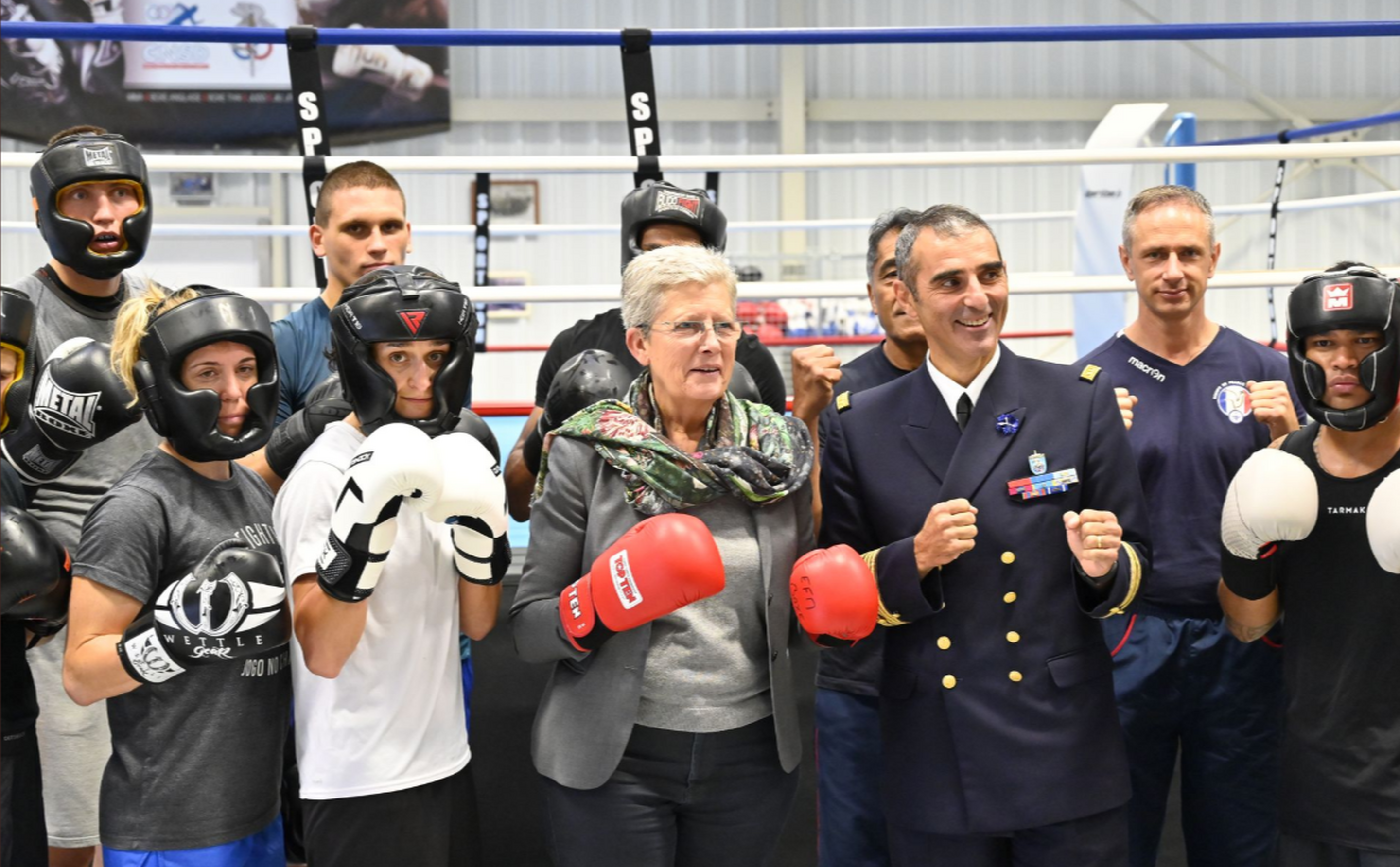 Quand les jeunes découvrent le sport militaire