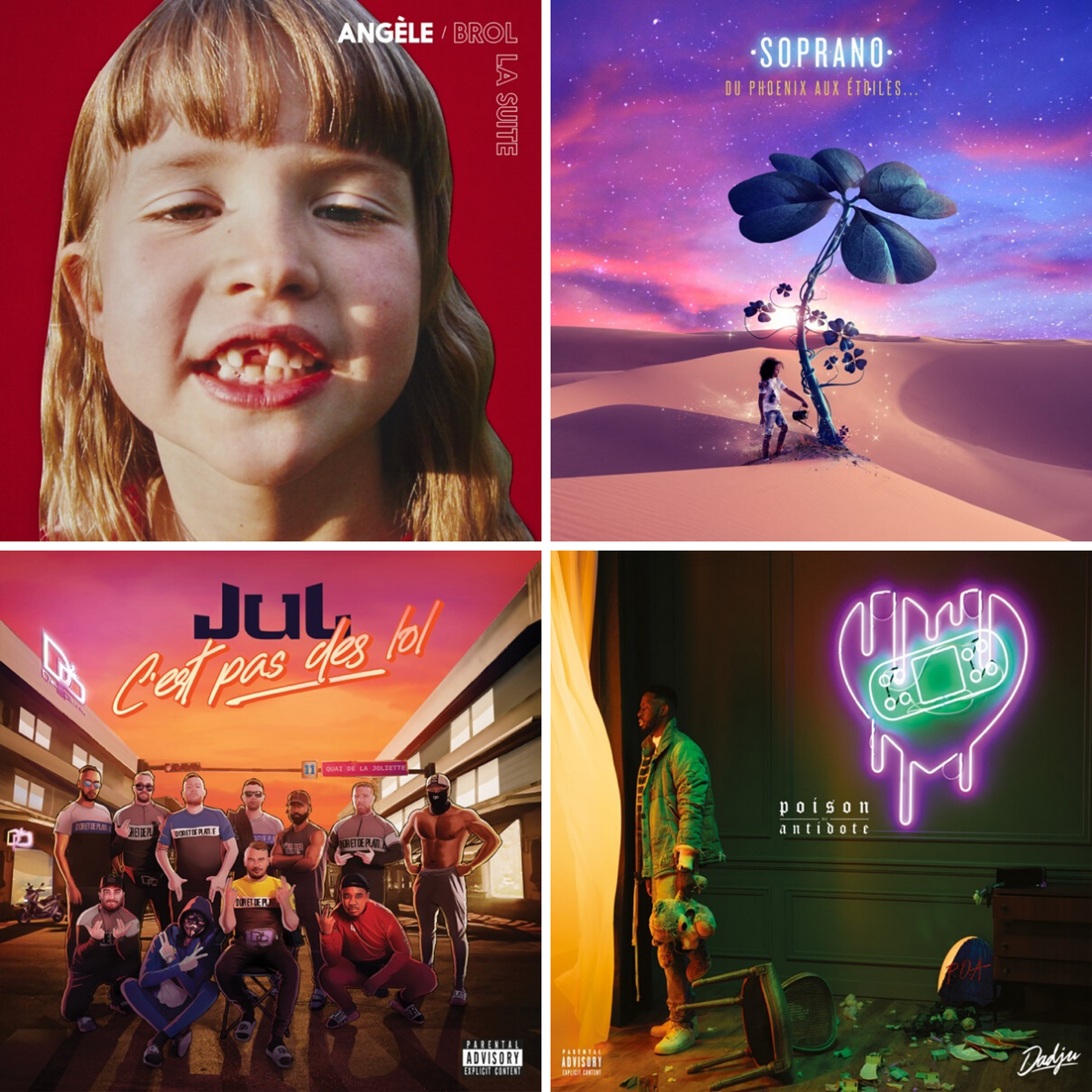 Top albums de la semaine ! 