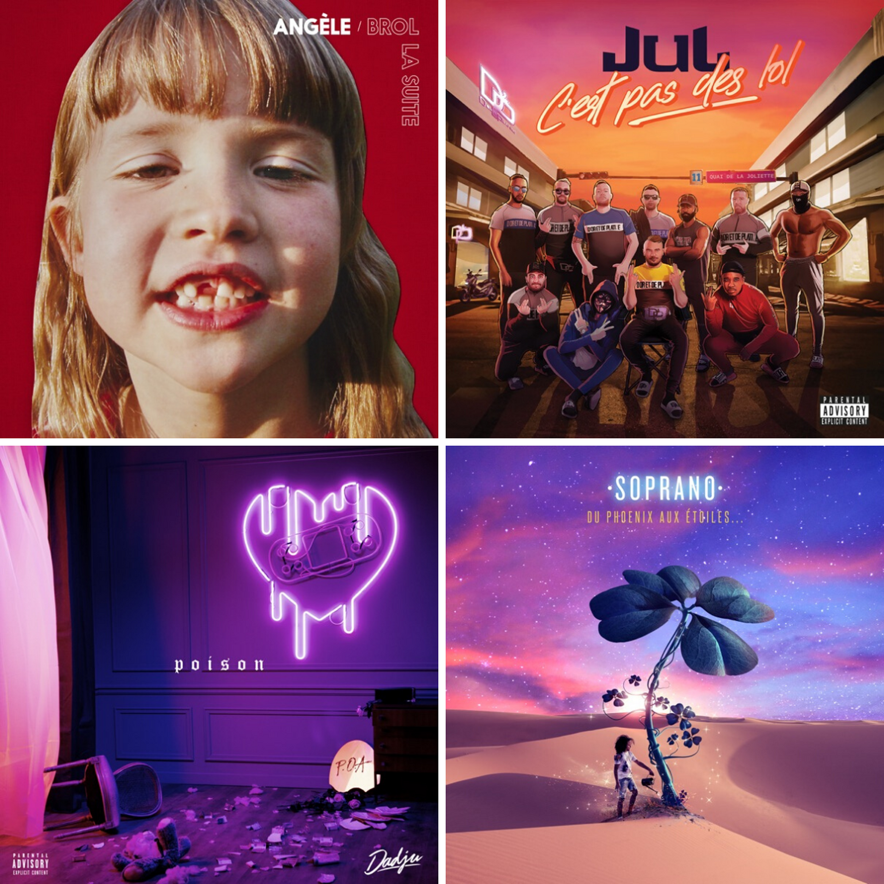 Top albums de la semaine ! 