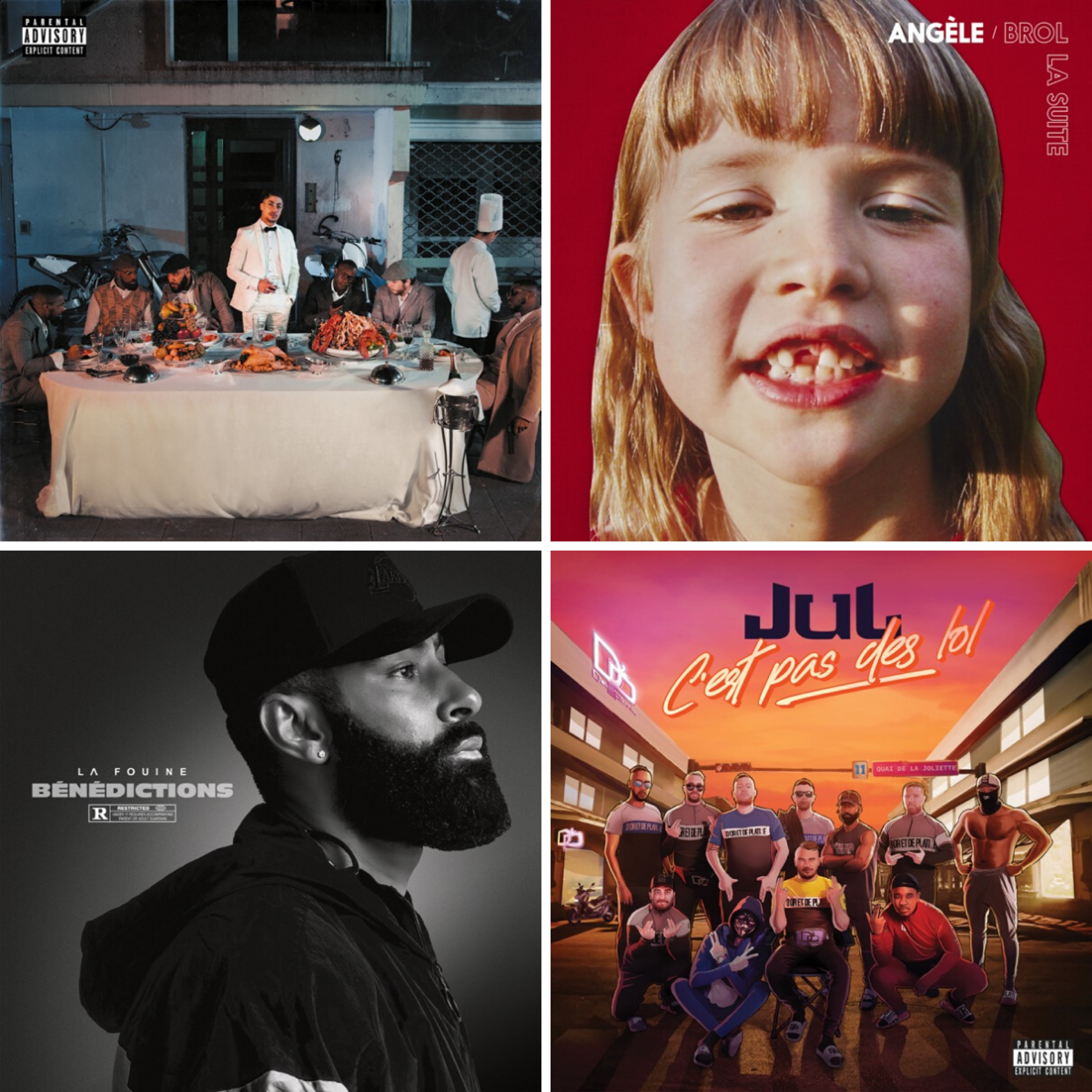 Le Top Albums de la semaine