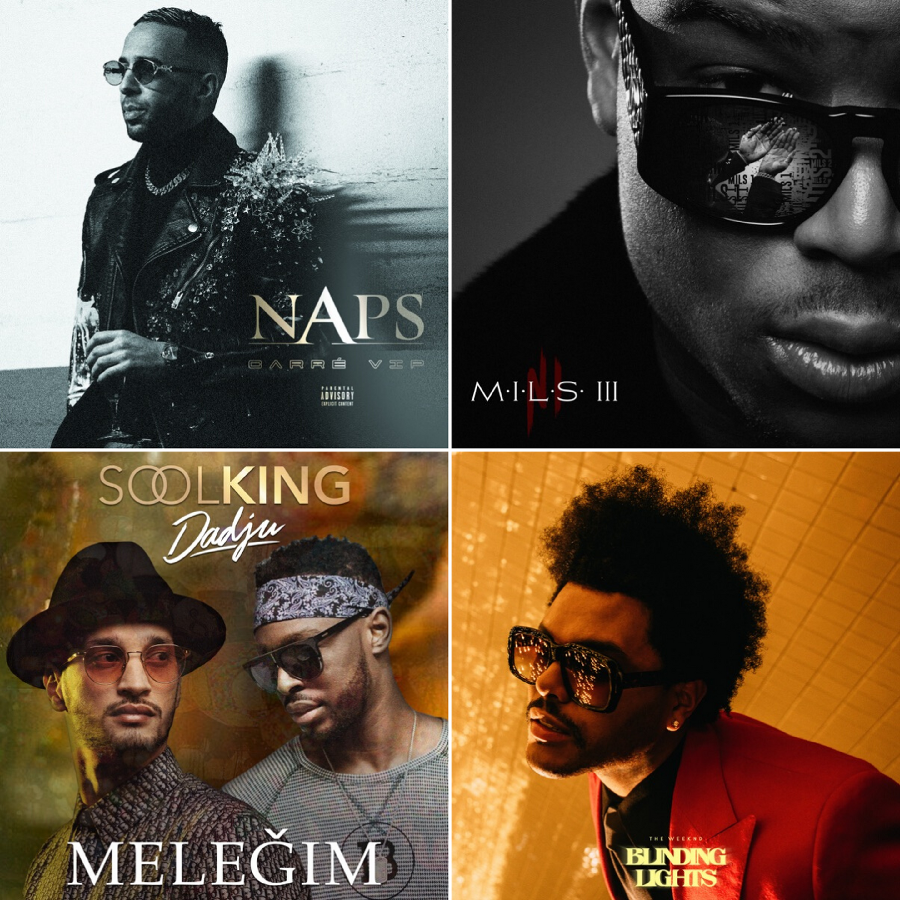 TOP SINGLES : Naps ft. Ninho, Ninho, Soolking ft. Dadju...