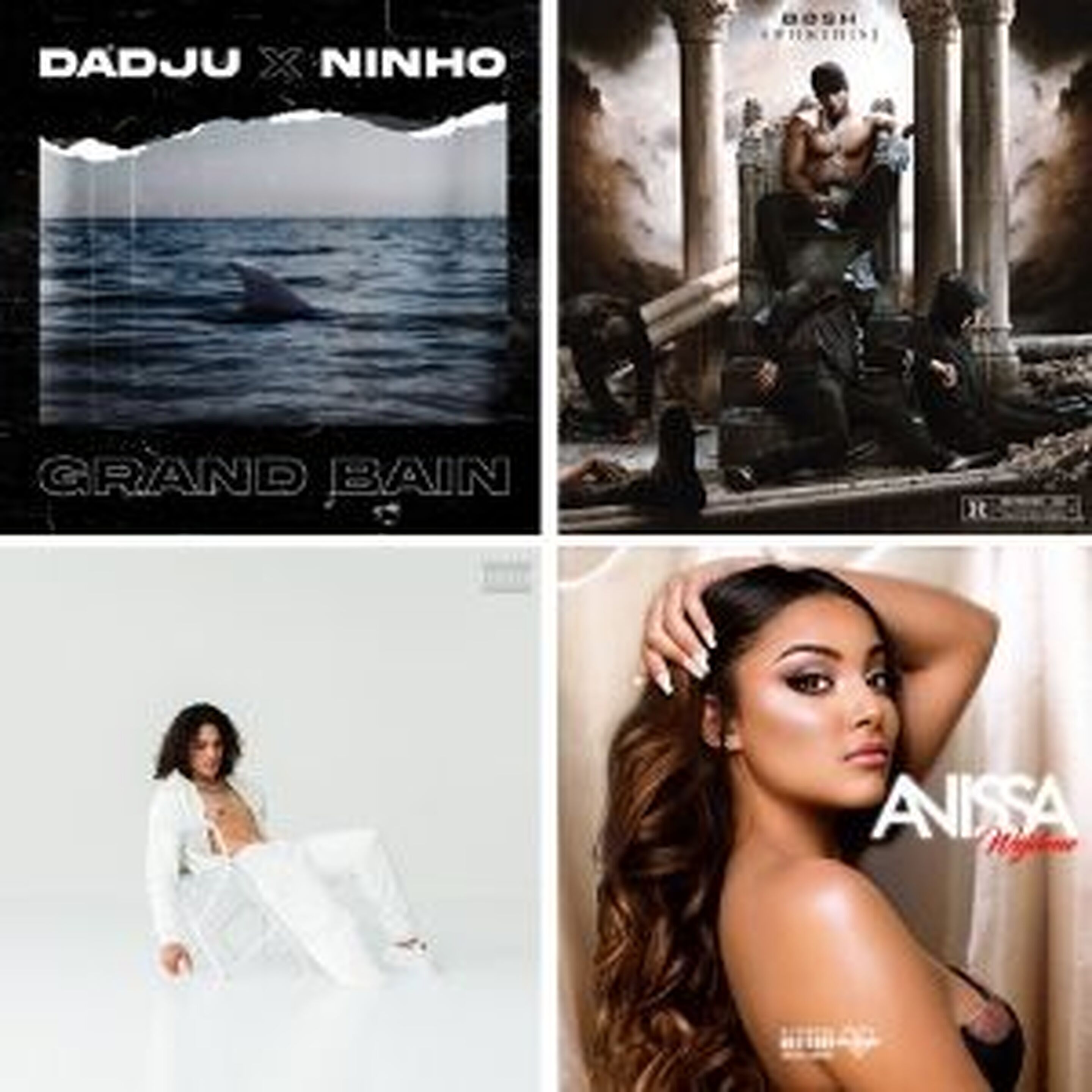 Top singles : Dadju ft Ninho, Bosh, Hatik et Gambi ... 