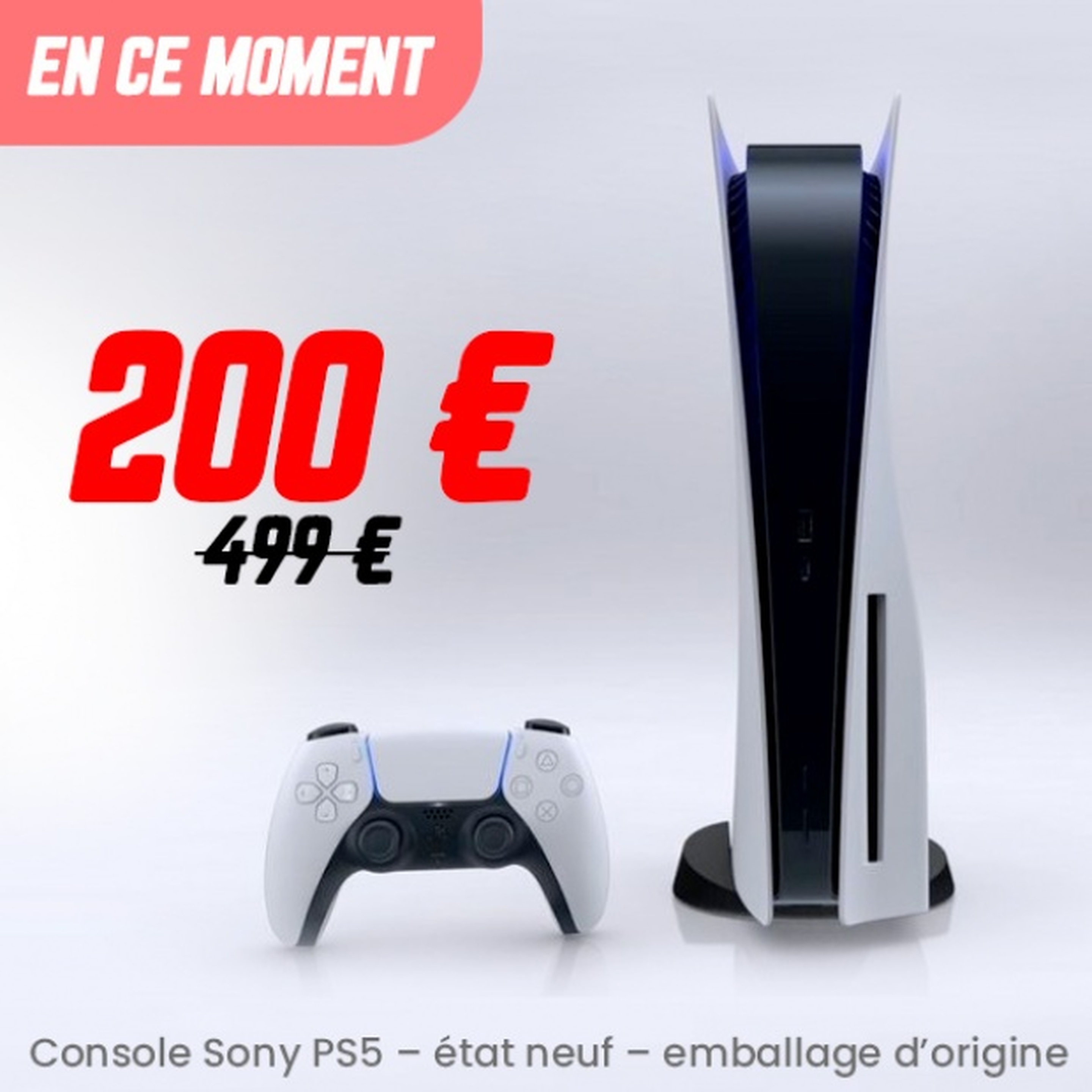 Gagne ta PS5 à 200€ cette semaine !!