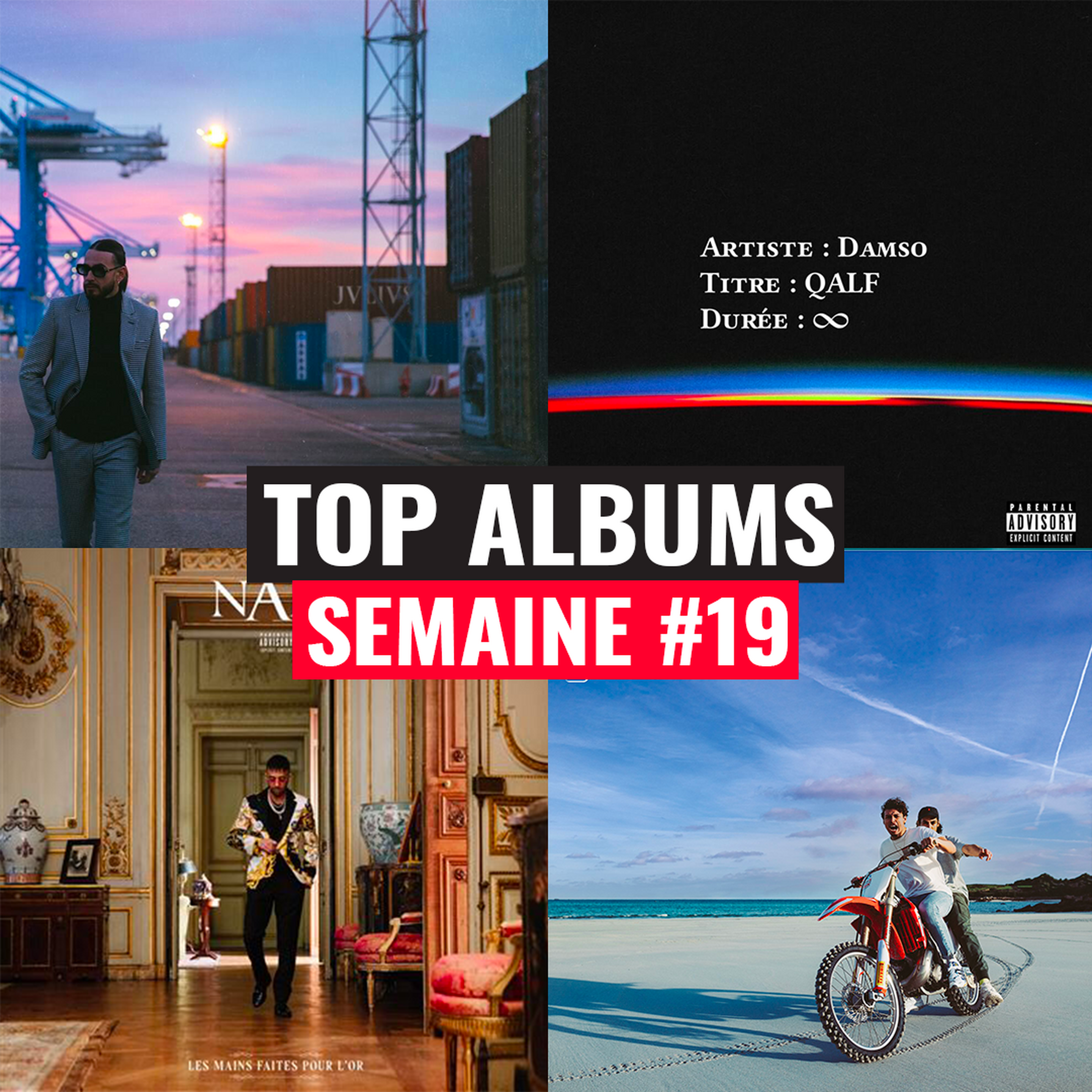 TOP ALBUMS #19 : DAMSO, GEORGIO, SCH...