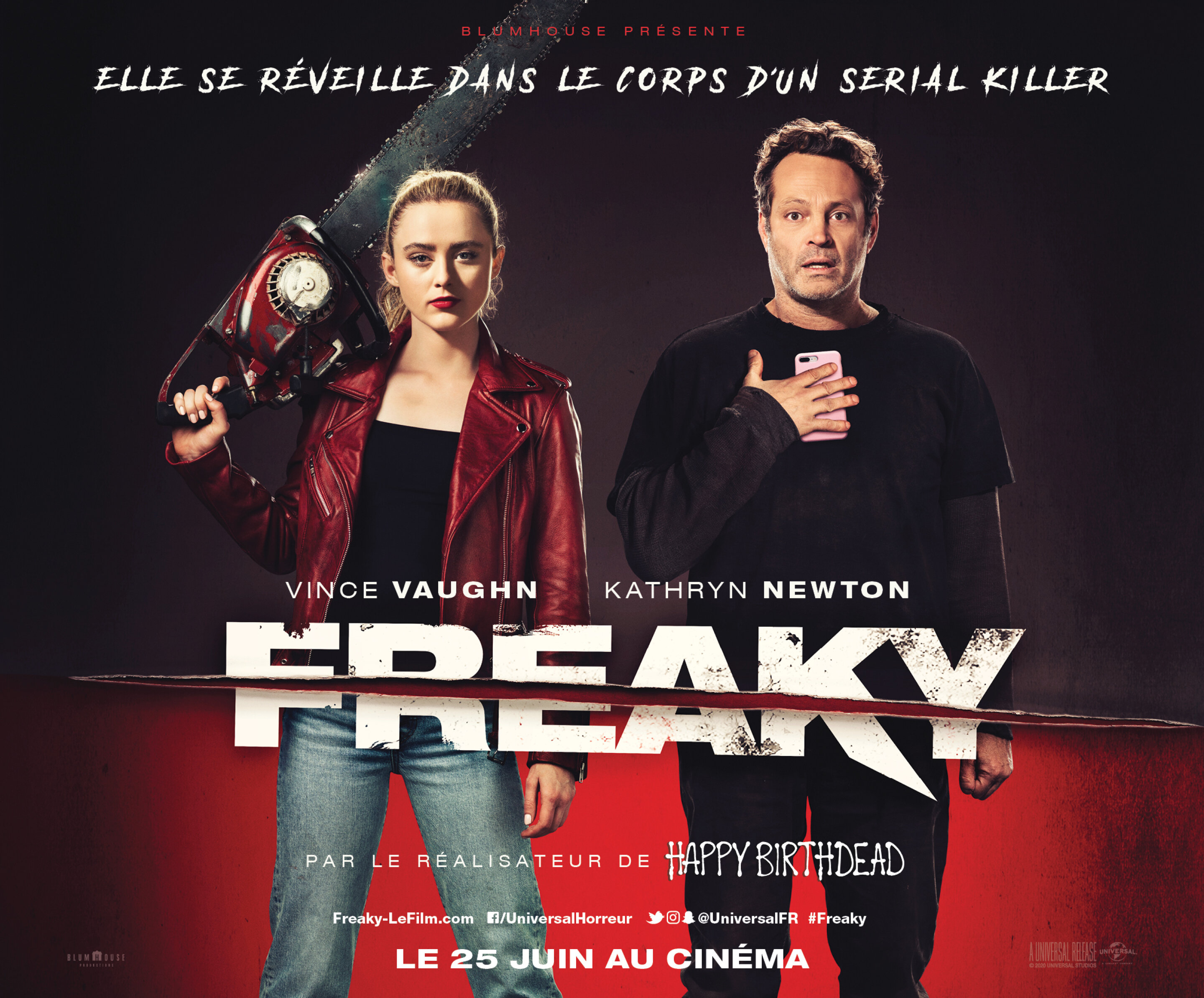 FREAKY en ce moment au cinéma !
