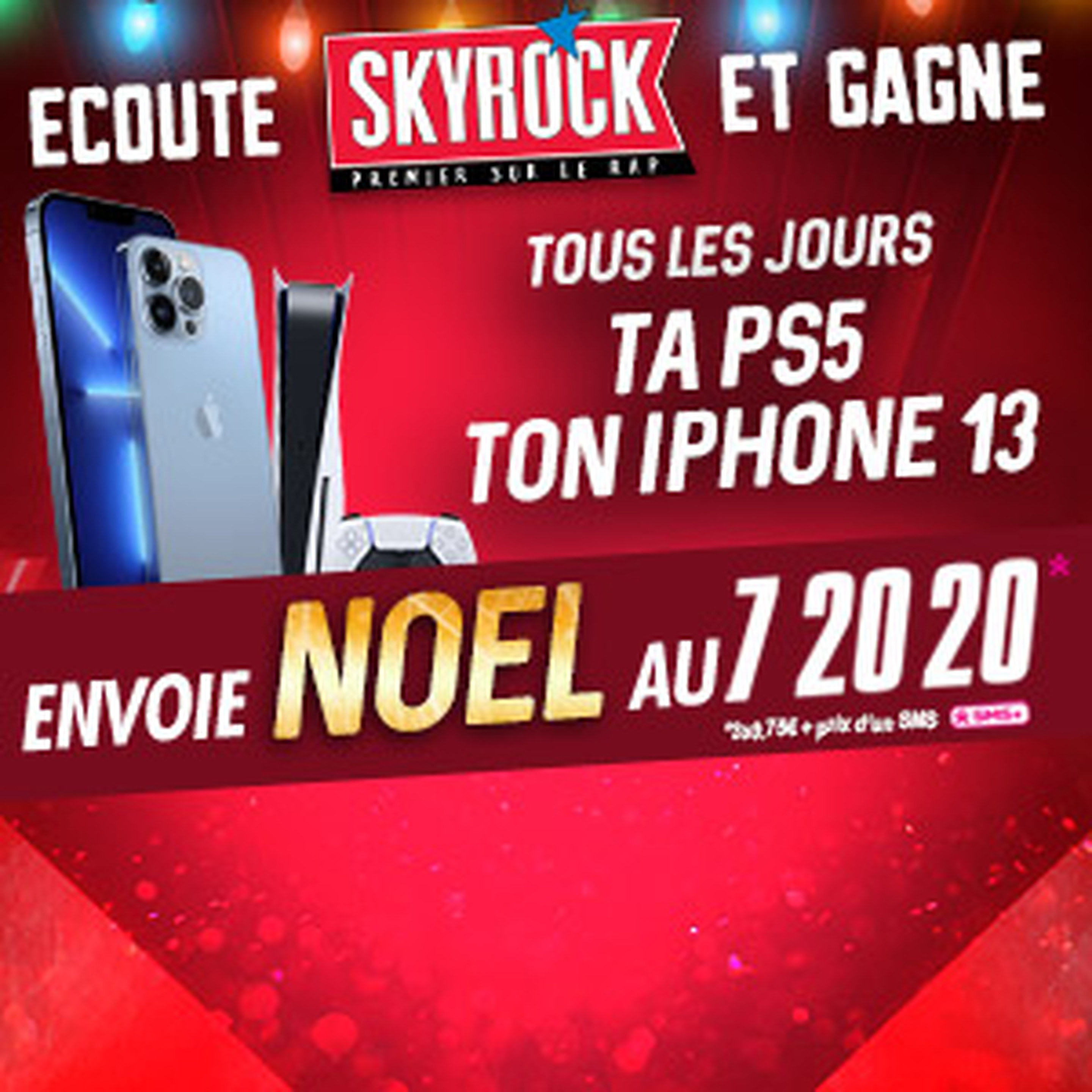 Le 72020 de Noël : Skyrock t'offre 27.000€ ! 