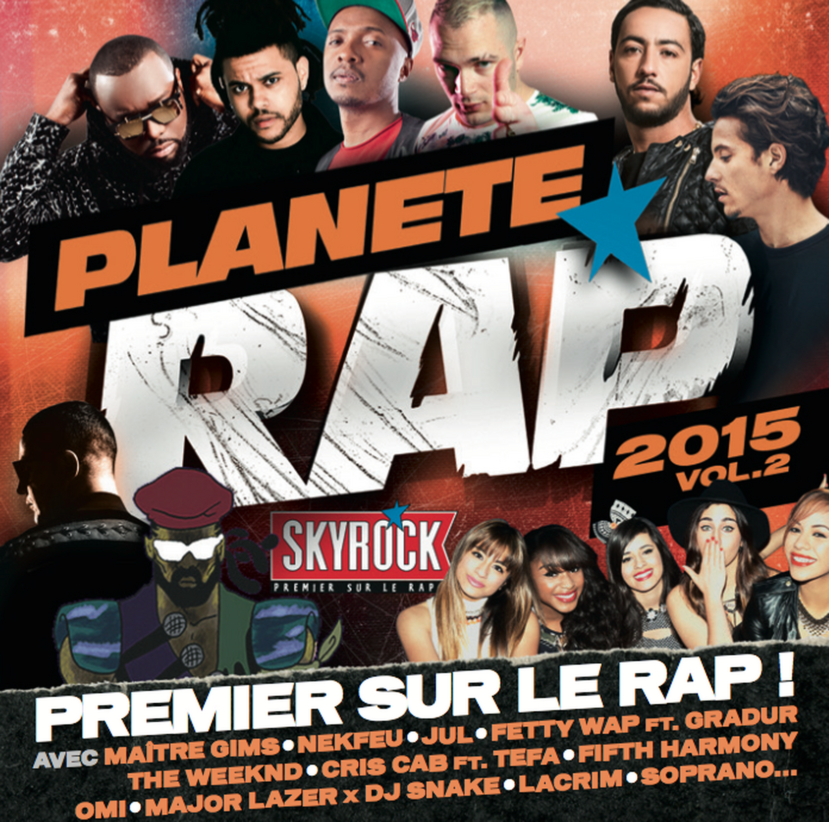 Compilation Planète Rap 2015 vol. 2 maintenant dans les bacs !