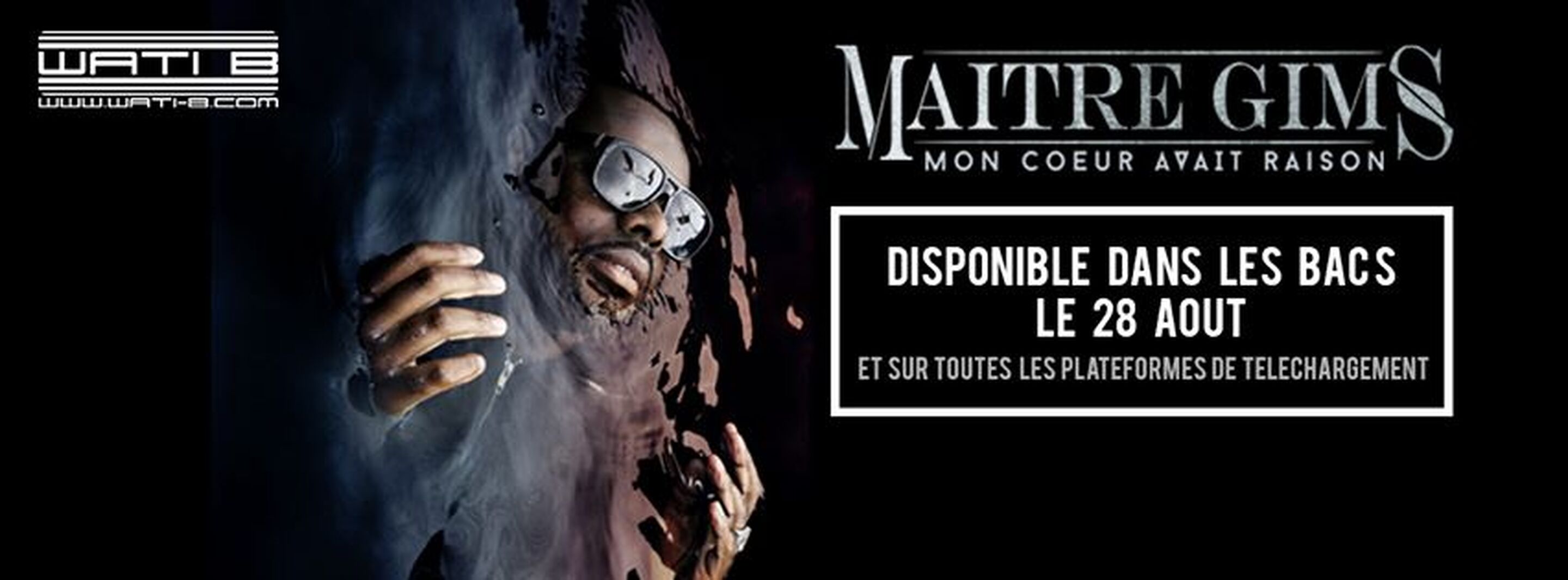 Maître Gims 'Brisé' en playlist !